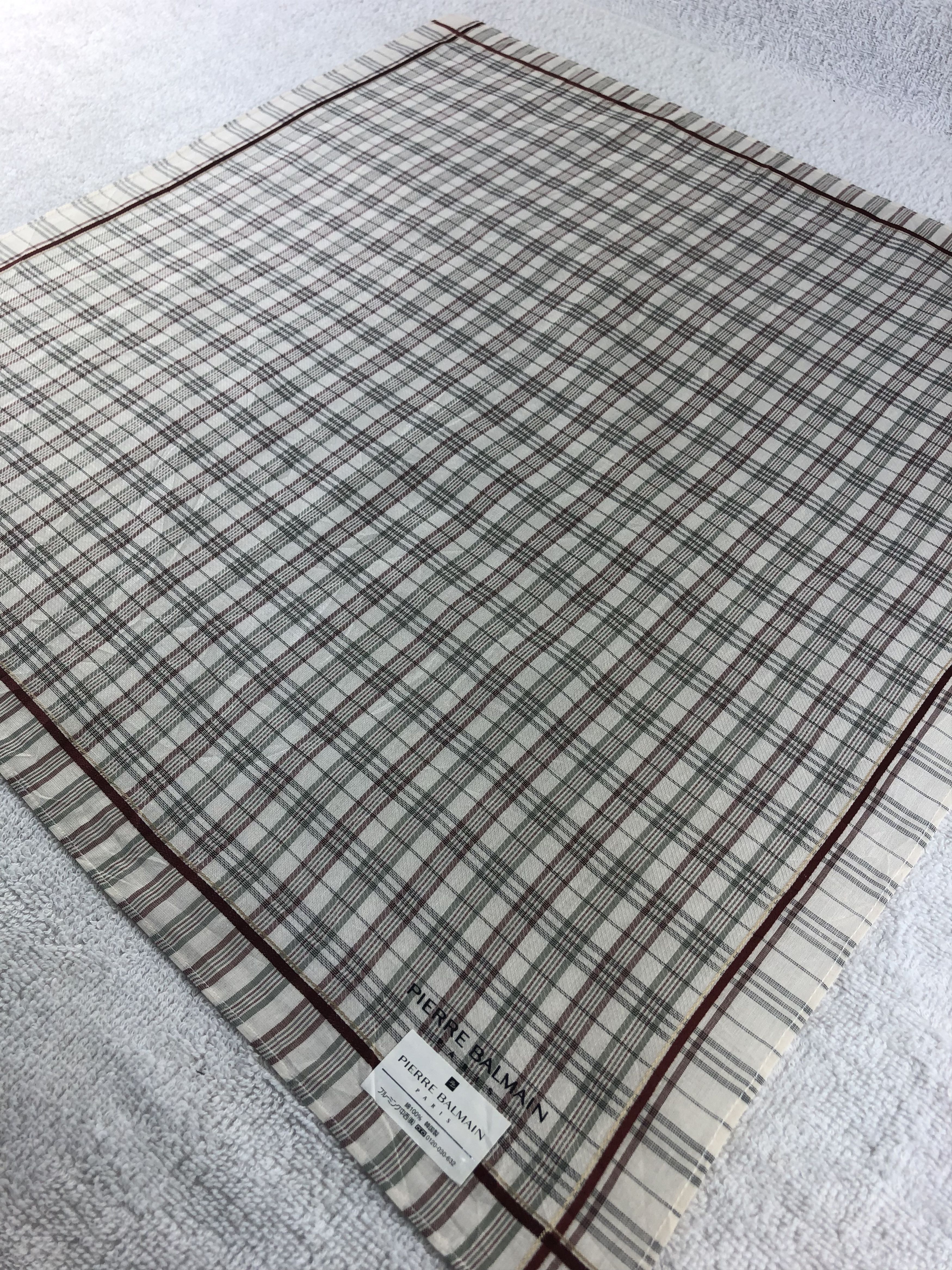 Pierre Balmain × Vintage Pierre Balmain Handkerchief / Bandana / Neckerchief Size ONE SIZE - 4 Thumbnail
