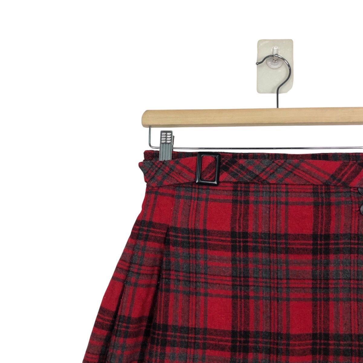 agnes b. 📌Short Skirt Agnes B. Enfant Check Tartan Design Punk Style Size 28" / US 6 / IT 42 - 7 Thumbnail
