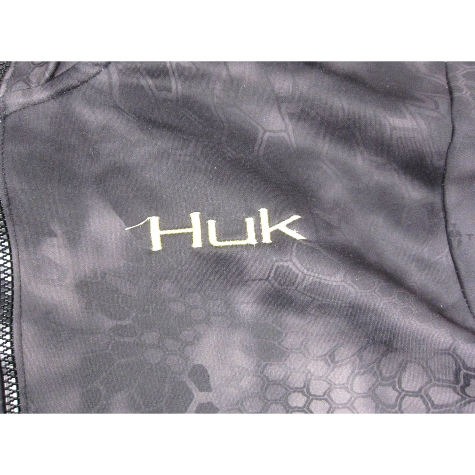 Vintage Huk Shirt Sweatshirt Men L Black Camo 1/4 Zip Performance Fishing Kryptek Shirt Size US L / EU 52-54 / 3 - 3 Thumbnail