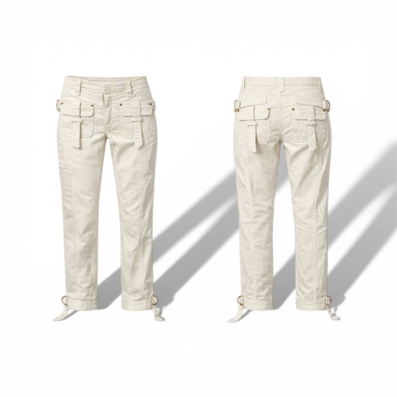 Roberto Cavalli ROBERTO CAVALLI CAPRI LEOPARD EDITION ARCHIVAL CARGO PANTS S Size 32" / US 10 / IT 46 - 3 Thumbnail