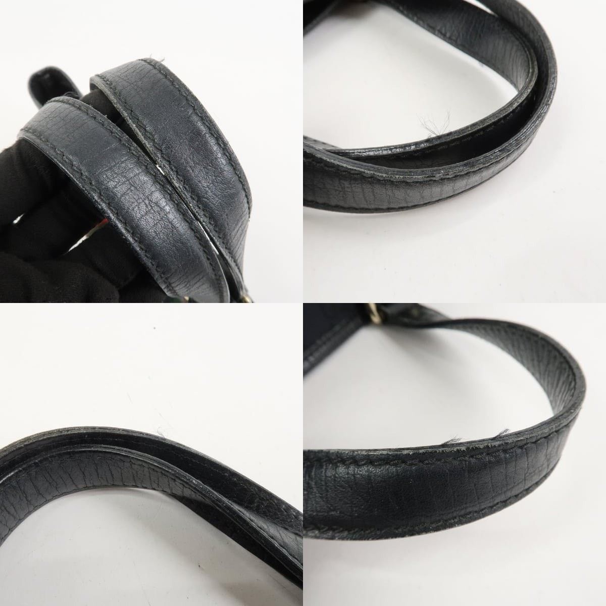 Gucci Gucci Sherry GG Canvas Tote Black Size ONE SIZE - 4 Thumbnail