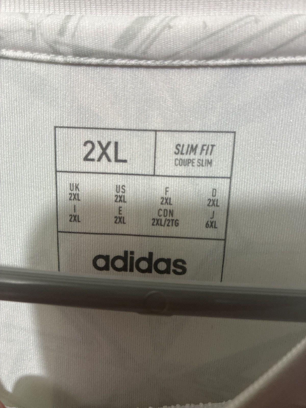 Adidas 2024/2025 Real Madrid Pre Match Warm Up Jersey 2XL slim fit Size US XXL / EU 58 / 5 - 2 Thumbnail