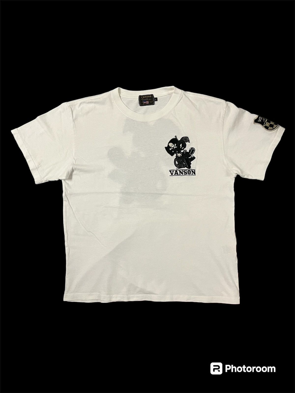 Vanson Leathers Vanson Leathers X Marvin Custom Design Tshirt Size US M / EU 48-50 / 2 - 1 Thumbnail