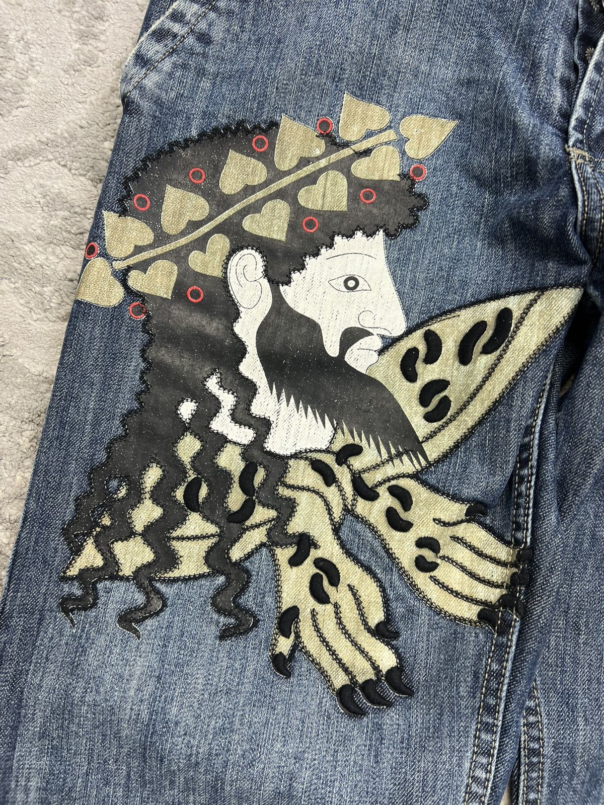 Other Pants Egoiste Perfect Hip Hop Rap Jeans Vintage Size US 32 / EU 48 - 7 Thumbnail