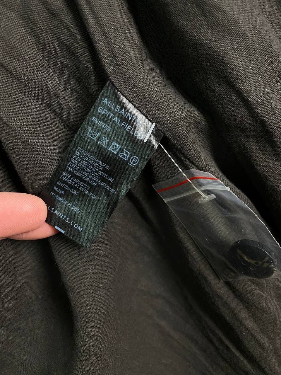 Allsaints Allsaints leather whitton coat woman size 12 Size XL / US 12-14 / IT 48-50 - 15 Thumbnail