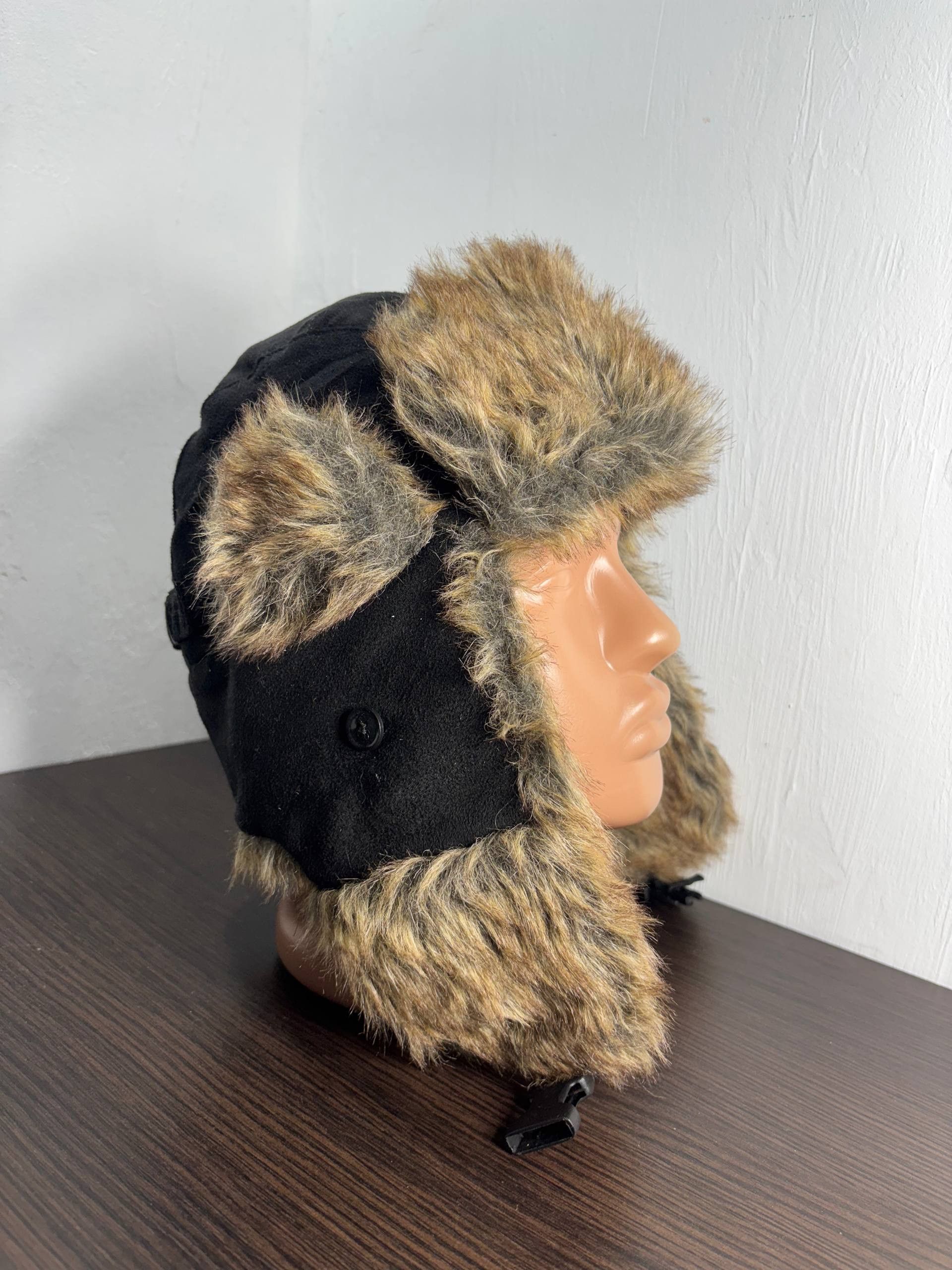 Hysteric Glamour Y2K Fur Fuzzy Opium Glamour Trapper Ushanka Hat Size ONE SIZE - 4 Thumbnail