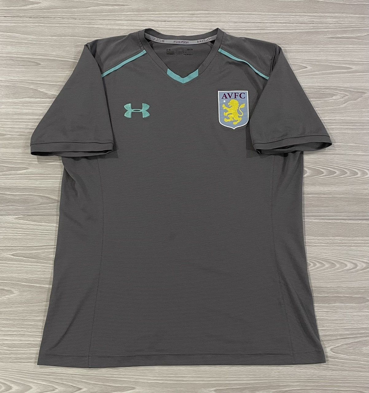 Under Armour Under Armour 2017/18 Aston Villa Soccer Jersey Mens Large Size US L / EU 52-54 / 3 - 1 Thumbnail