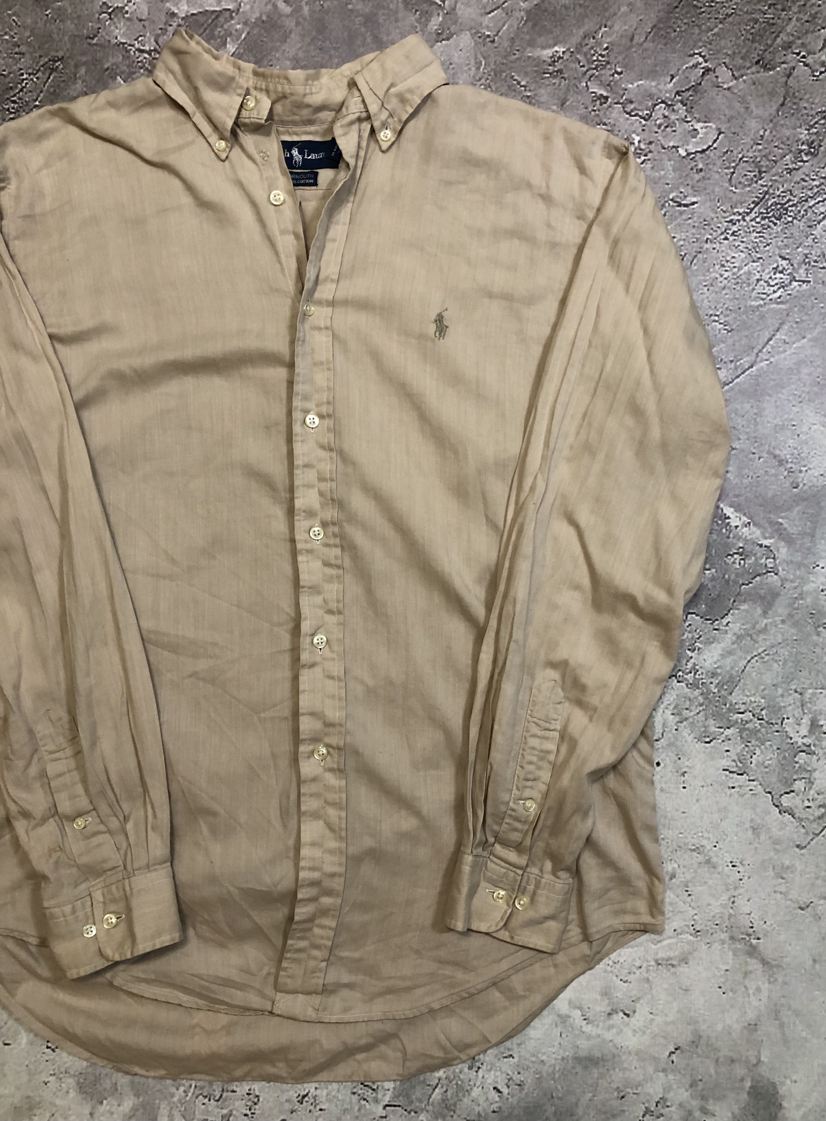 Polo Ralph Lauren Ralph Lauren Vintage Shirt Long Sleeve Size US S / EU 44-46 / 1 - 3 Thumbnail