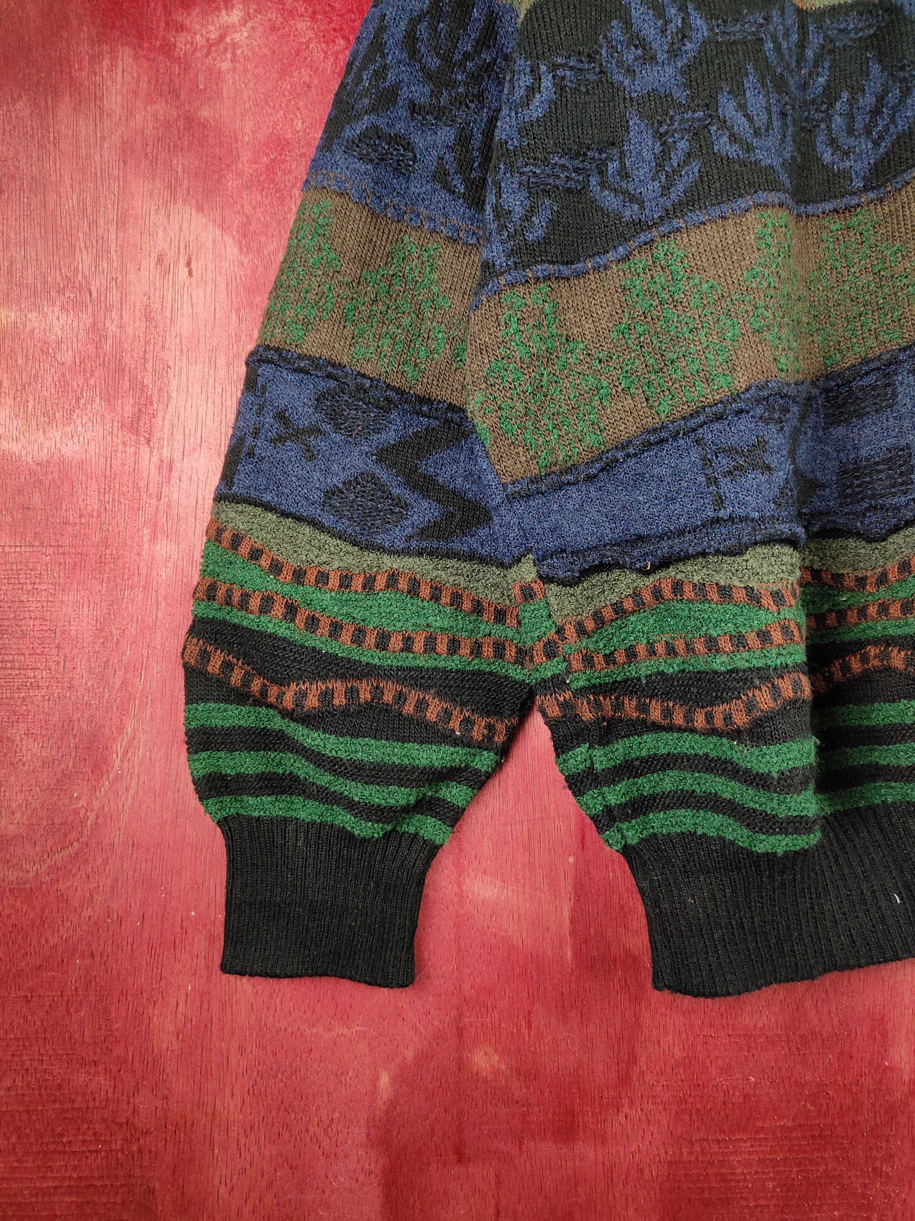 Vintage DL Antonio Fusco Knitwear Sweatshirt like coogi #S1262 Size US L / EU 52-54 / 3 - 4 Thumbnail