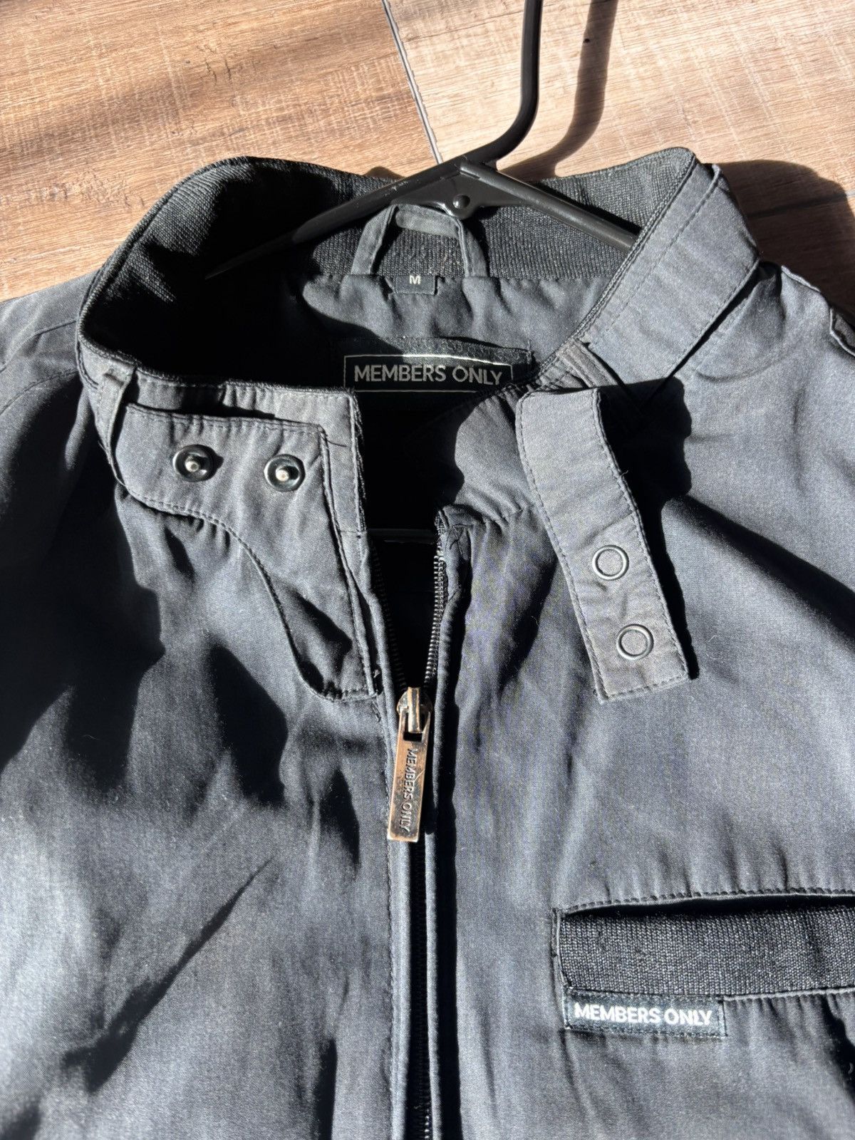 Members Only × Vintage Vintage 00s Black Members Only Jacket sz M FREE SHIPPING Size US M / EU 48-50 / 2 - 3 Thumbnail