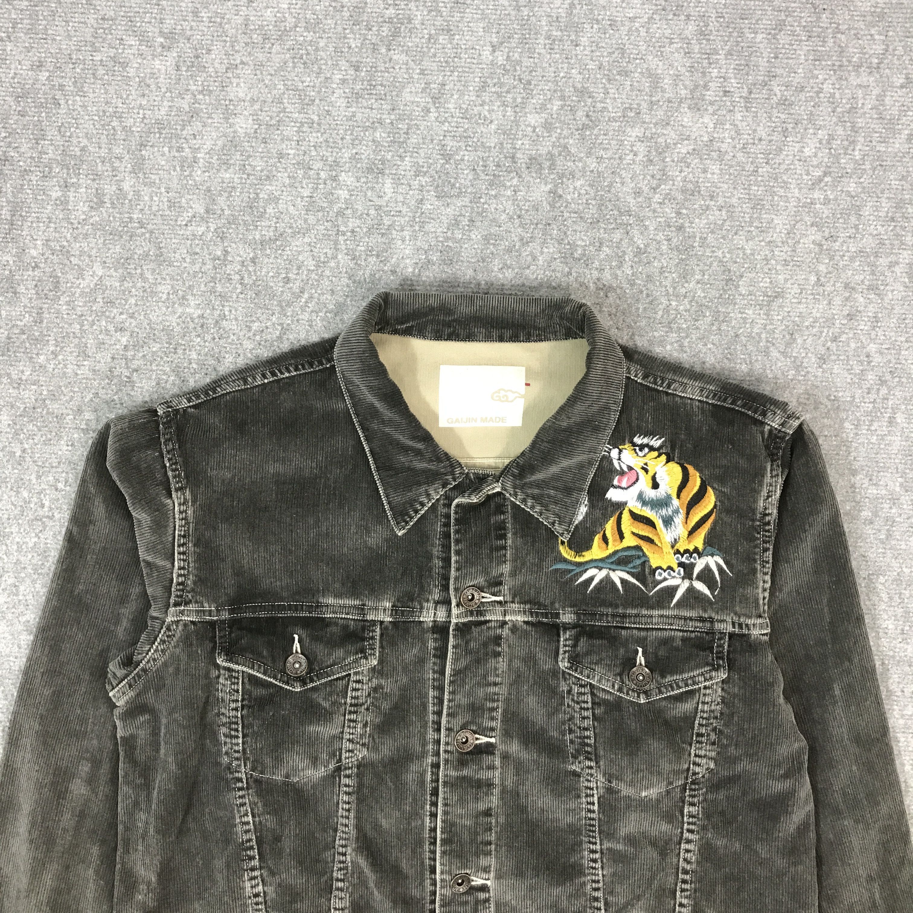 Japanese Brand GAIJIN MADE JAPAN CORDUROY BUTTON JACKET Size US L / EU 52-54 / 3 - 3 Thumbnail