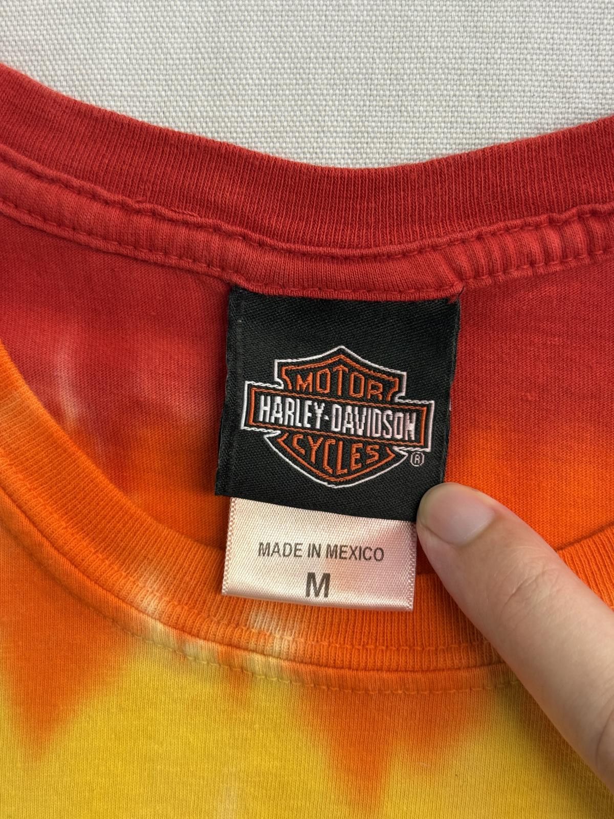 Harley Davidson Harley-Davidson Fire Tie-Dye T-shirt Harley Tee Kentucky - M Size US M / EU 48-50 / 2 - 3 Thumbnail