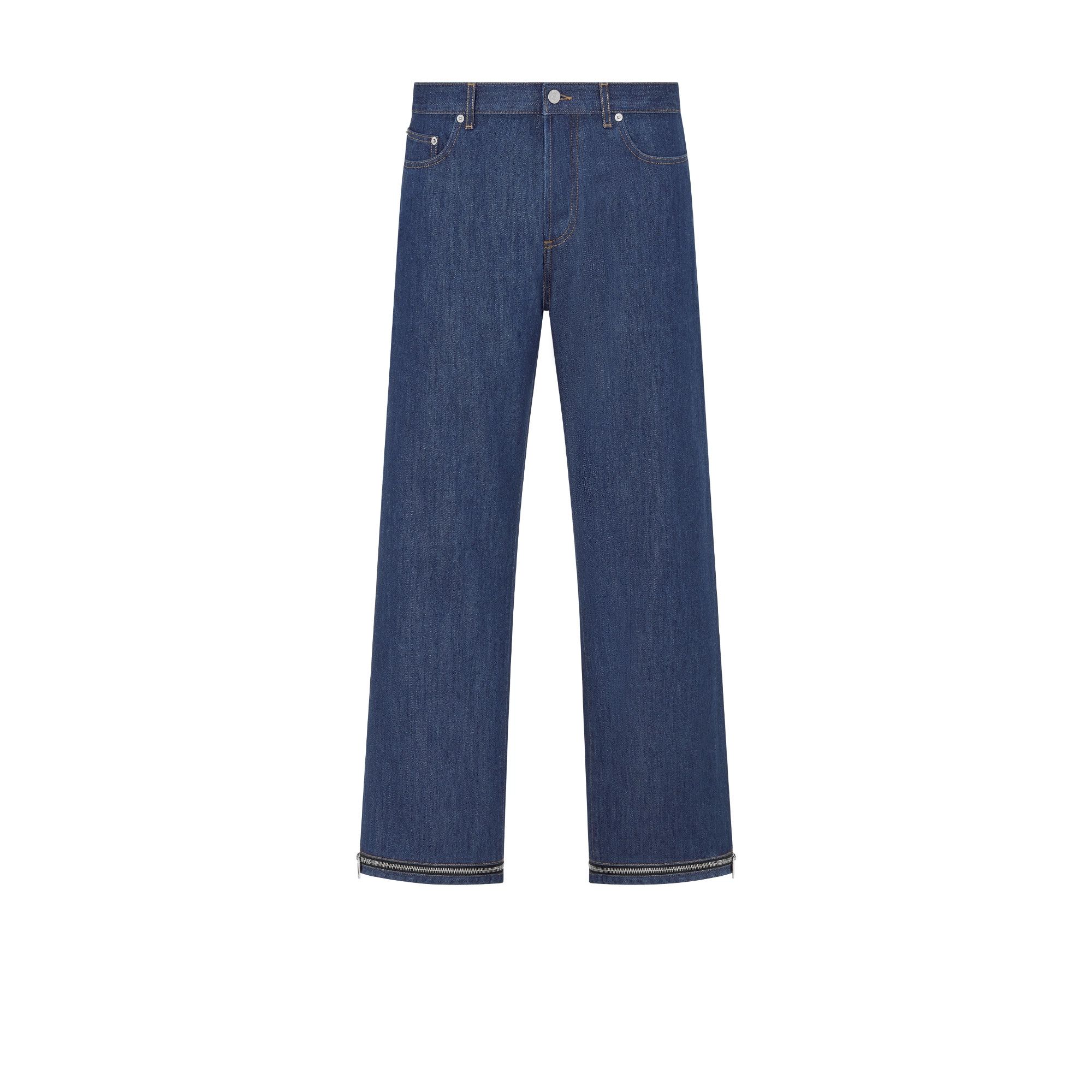 Dior o1w1db11024 Heritage Jeans in Deep Blue Size US 38 / EU 54 - 1 Thumbnail