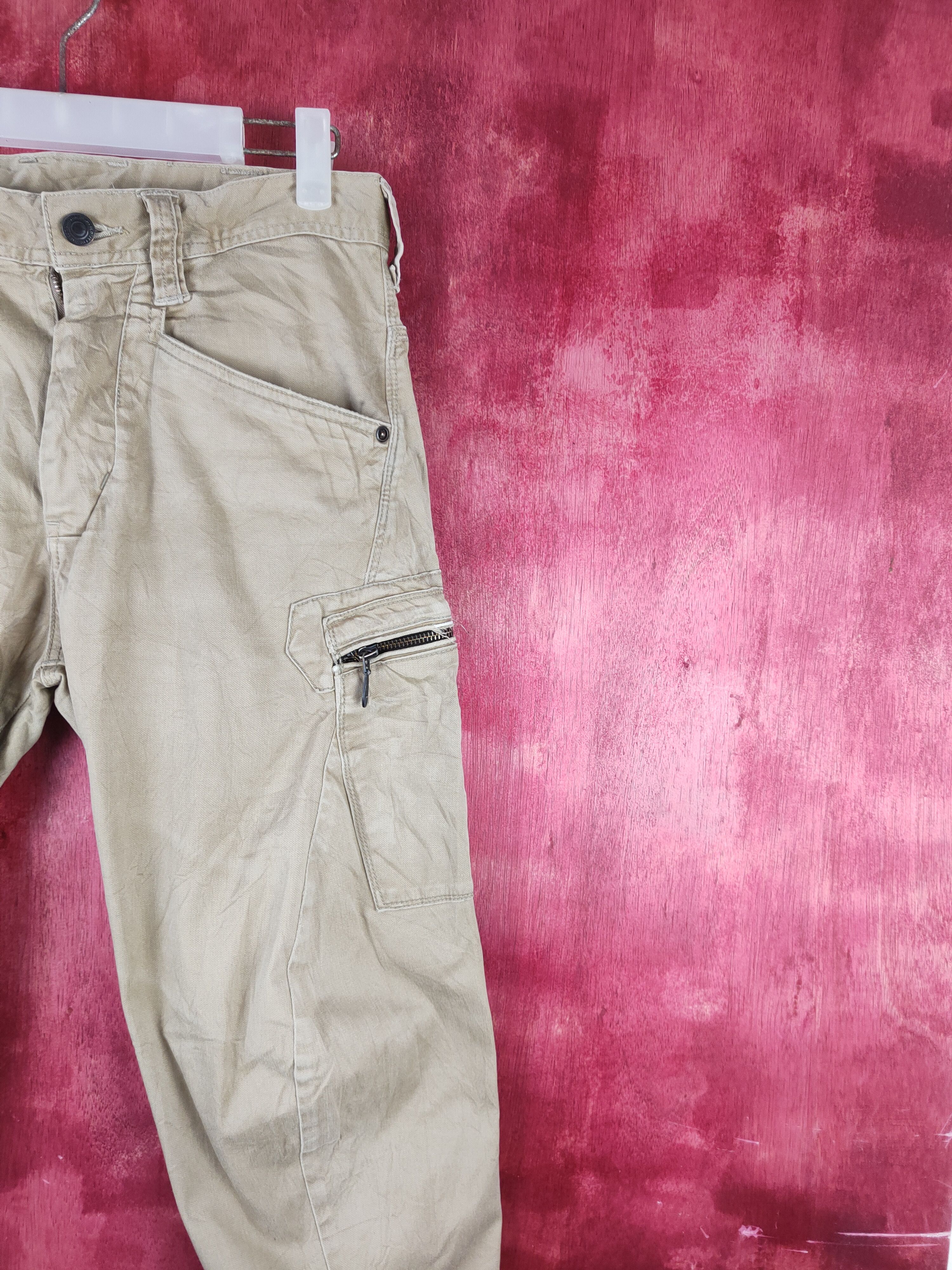 Japanese Brand Evenriver Brown Multipocket Tactical Cargo Pants #S1327 Size US 30 / EU 46 - 5 Thumbnail