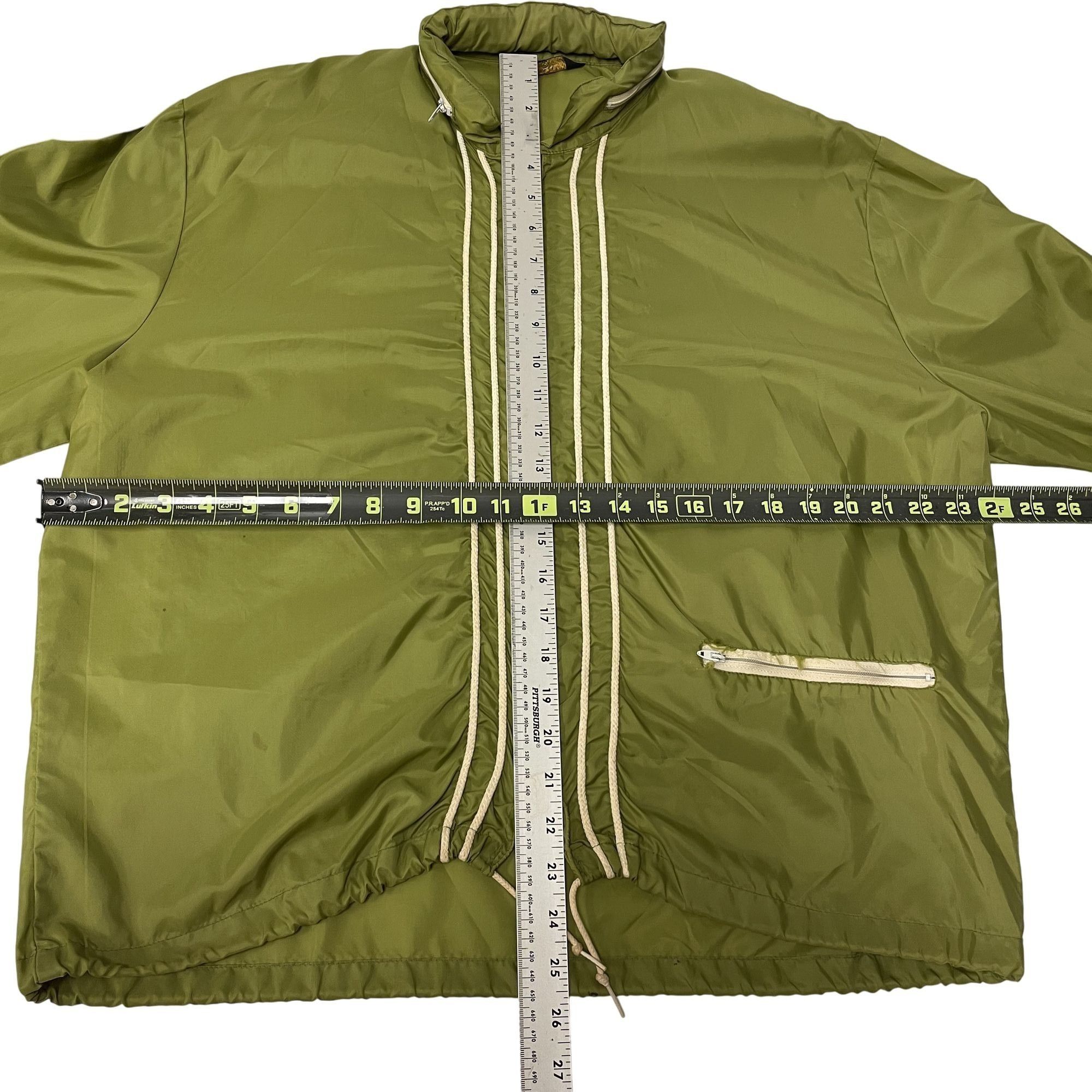 Other Vtg Nortex GREEN Windbreaker HOODED Racing Stripe Jacket Size US L / EU 52-54 / 3 - 9 Thumbnail