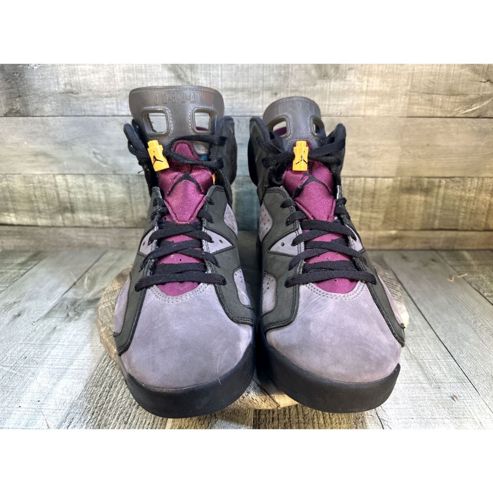 Jordan Brand Jordan 6 Bordeaux Sneaker Men Size 10 Brown Air Jordan CT8529-063 2021 Mid Top Athletic Shoe Size US 10 / EU 43 - 3 Thumbnail