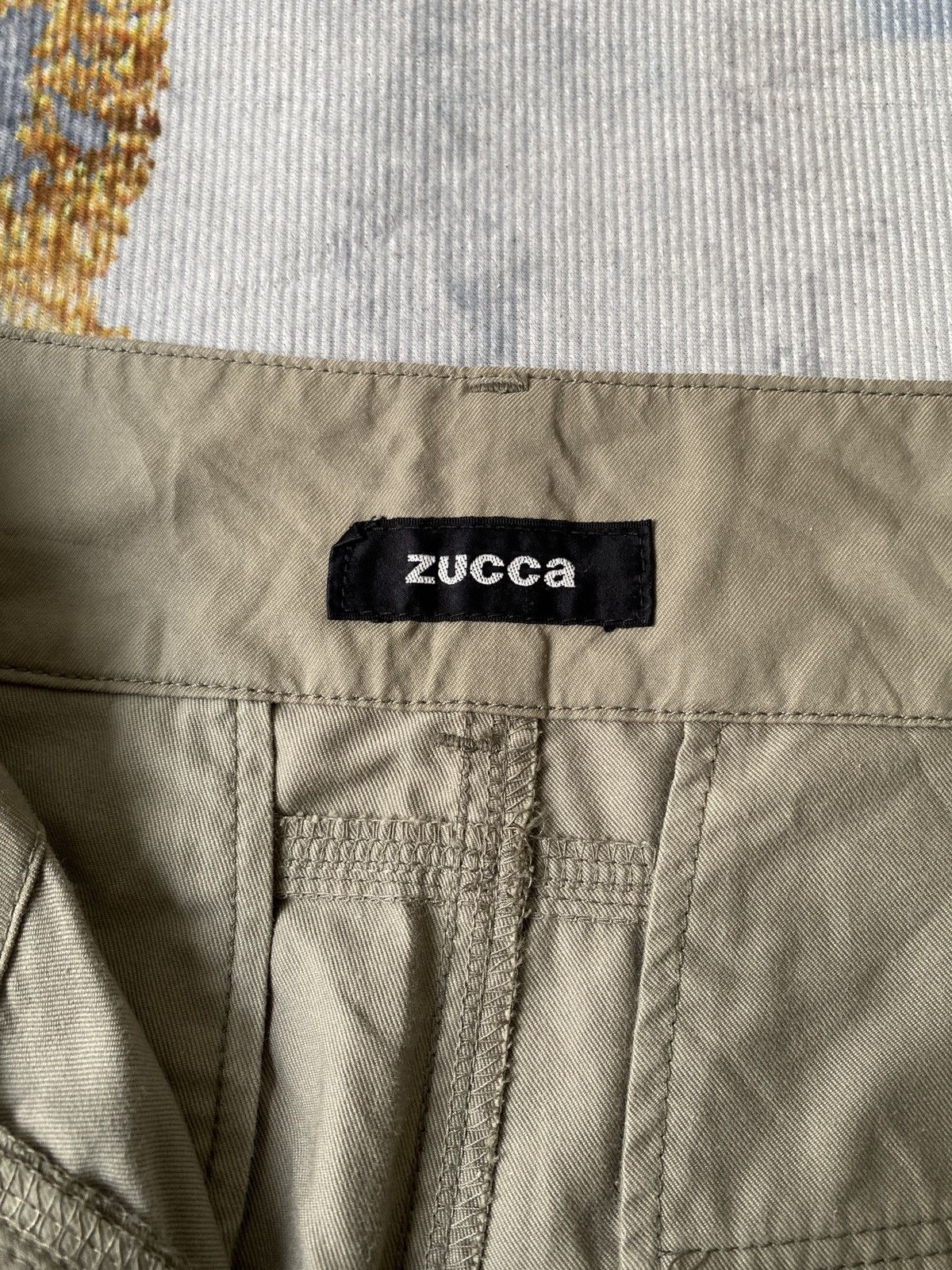 CABANE de ZUCCa Cabane De Zucca Asymmetrical Zipper Cargo Pant Size US 35 - 15 Thumbnail