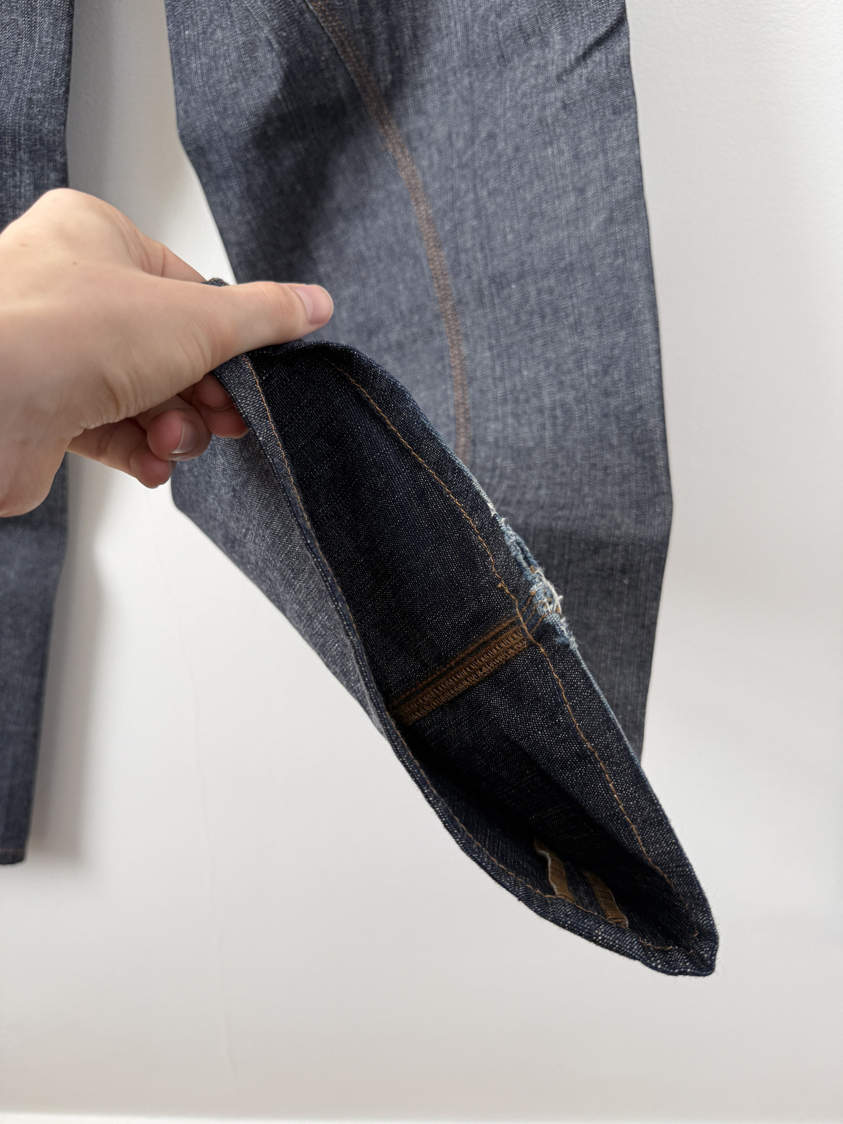 Ojardorf O. FILES Italian Raw Denim Jeans Size US 31 - 15 Thumbnail