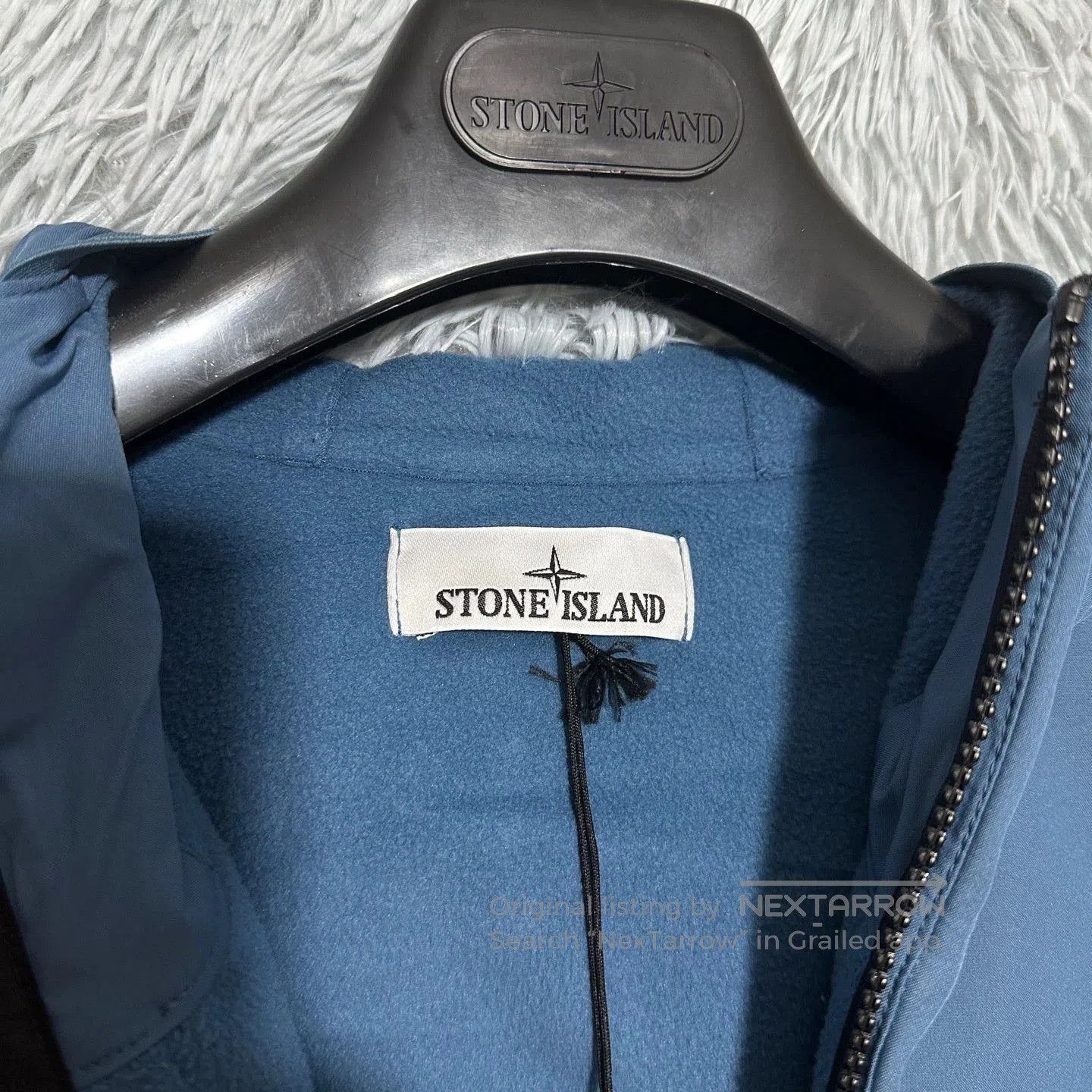 Stone Island stone island hooded soft shell jacket blue. Size US L / EU 52-54 / 3 - 4 Thumbnail