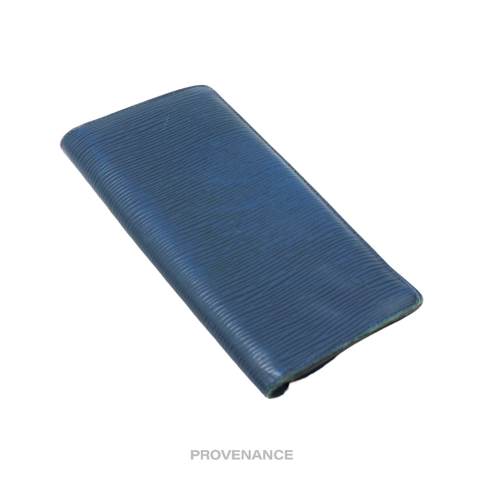 Louis Vuitton 🔴 Louis Vuitton Brazza Long Wallet - Blue Epi Leather Size ONE SIZE - 4 Thumbnail