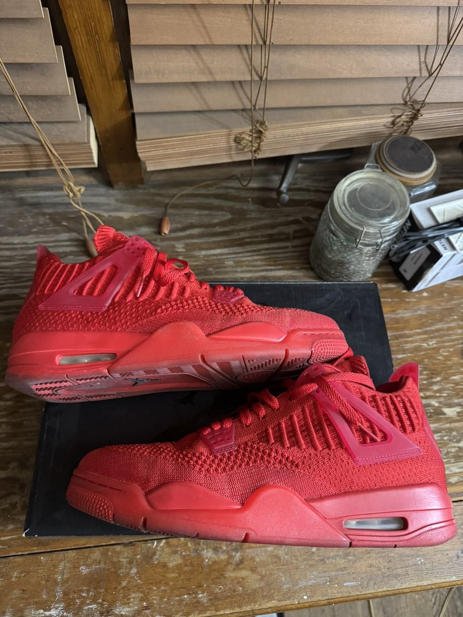 Jordan Brand Jordan 4 Retro Flynit Size US 11.5 / EU 44-45 - 3 Thumbnail