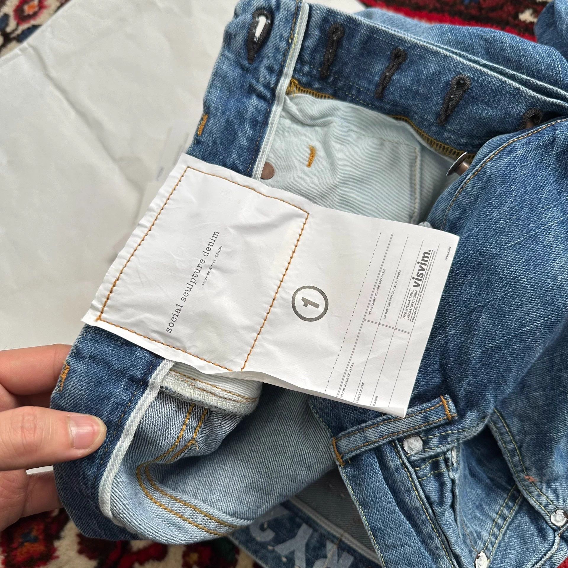 Visvim VISVIM 25SS 11 DRY-26 Washed Denim Jeans 1 Size US 30 / EU 46 - 8 Thumbnail