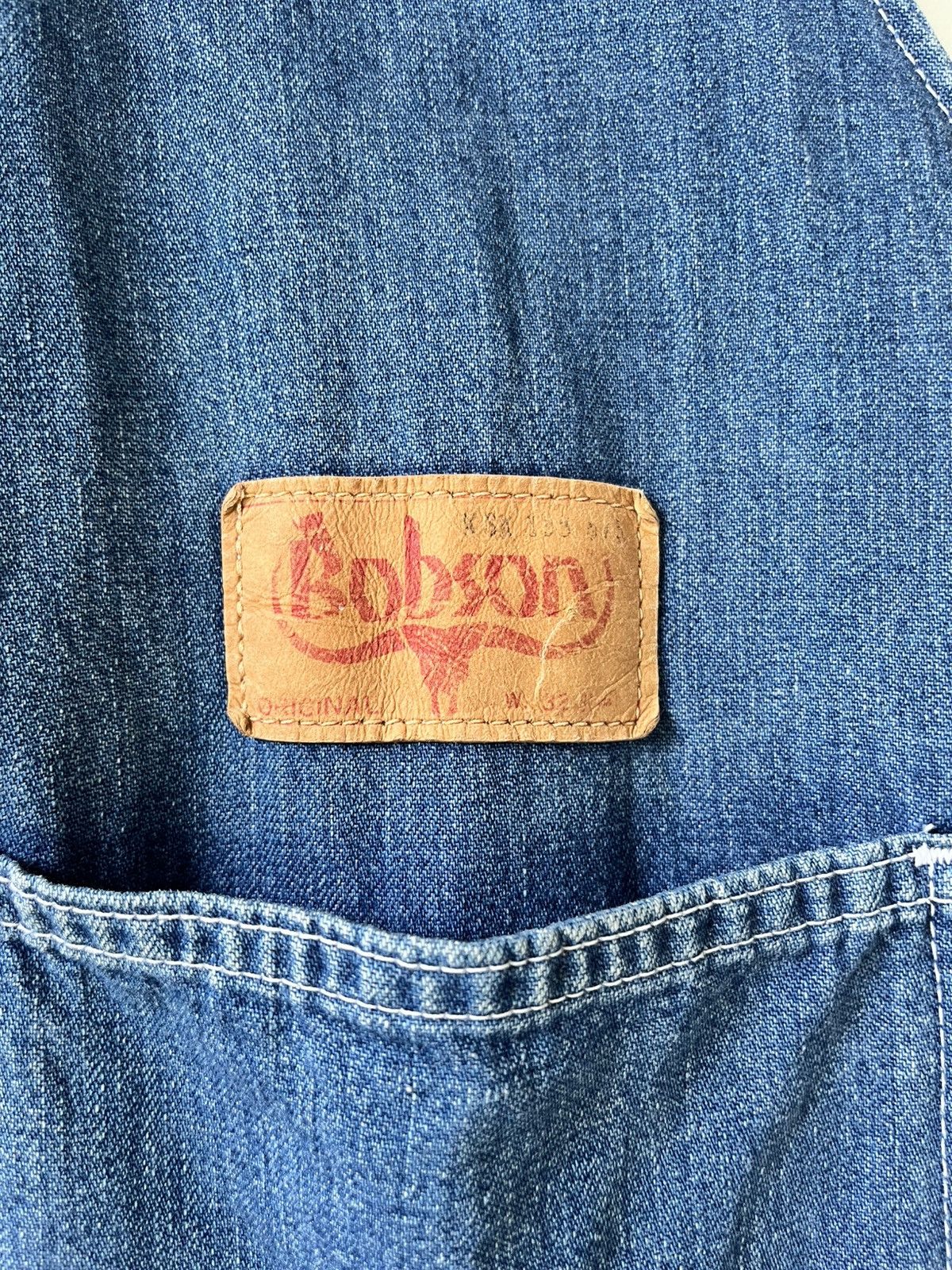 Vintage vintage BOBSON Denim Overalls/ Dungarees Size US 33 - 12 Thumbnail