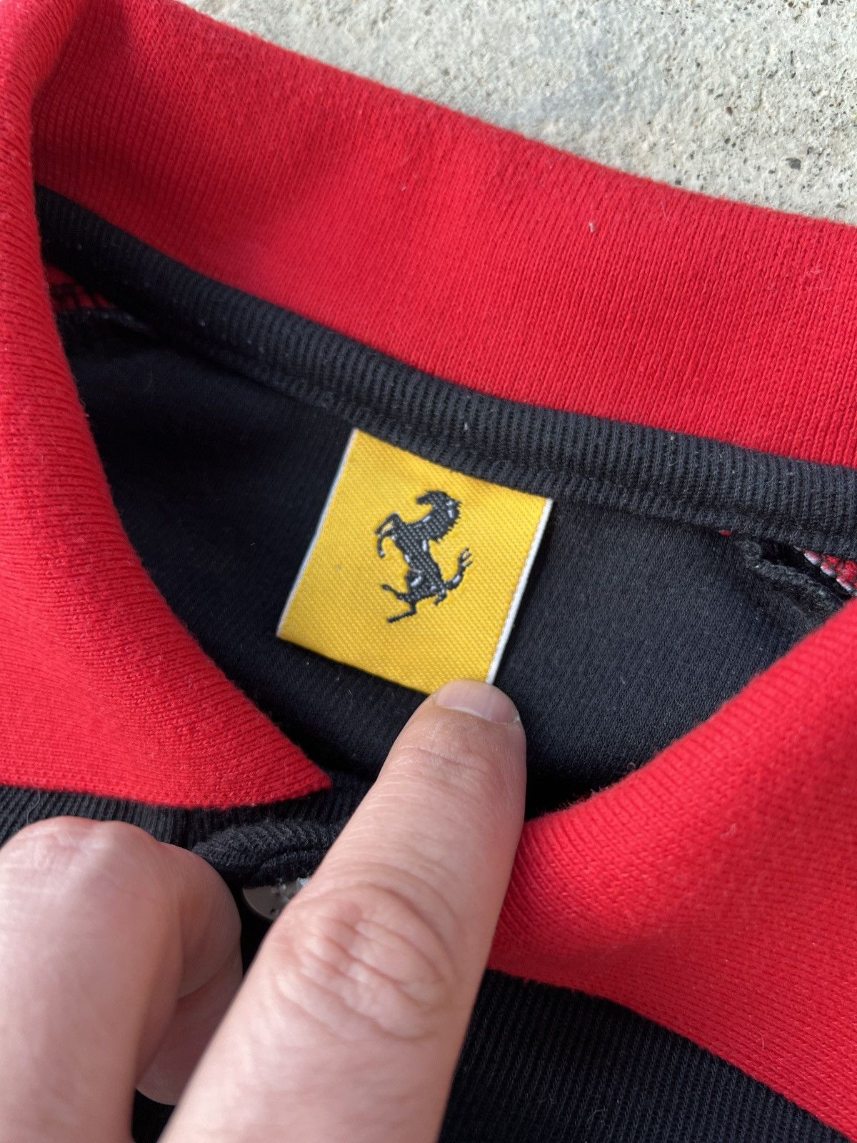 Ferrari Vintage Michael Schumacher Formula 1 Polo Size US XL / EU 56 / 4 - 2 Thumbnail