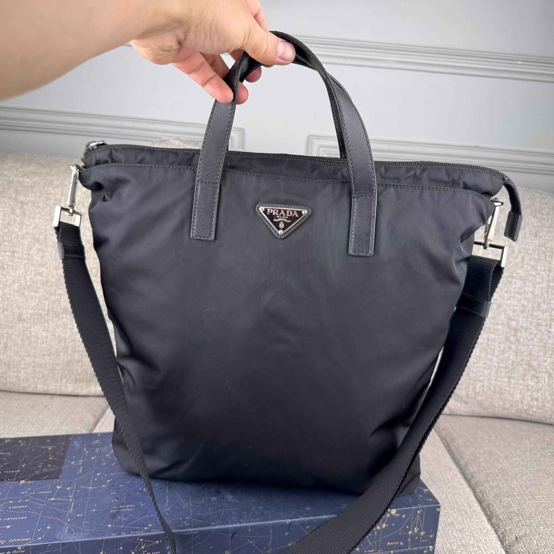 Prada Prada Nylon Crossbody Bag Ｑ27 Size ONE SIZE - 8 Thumbnail