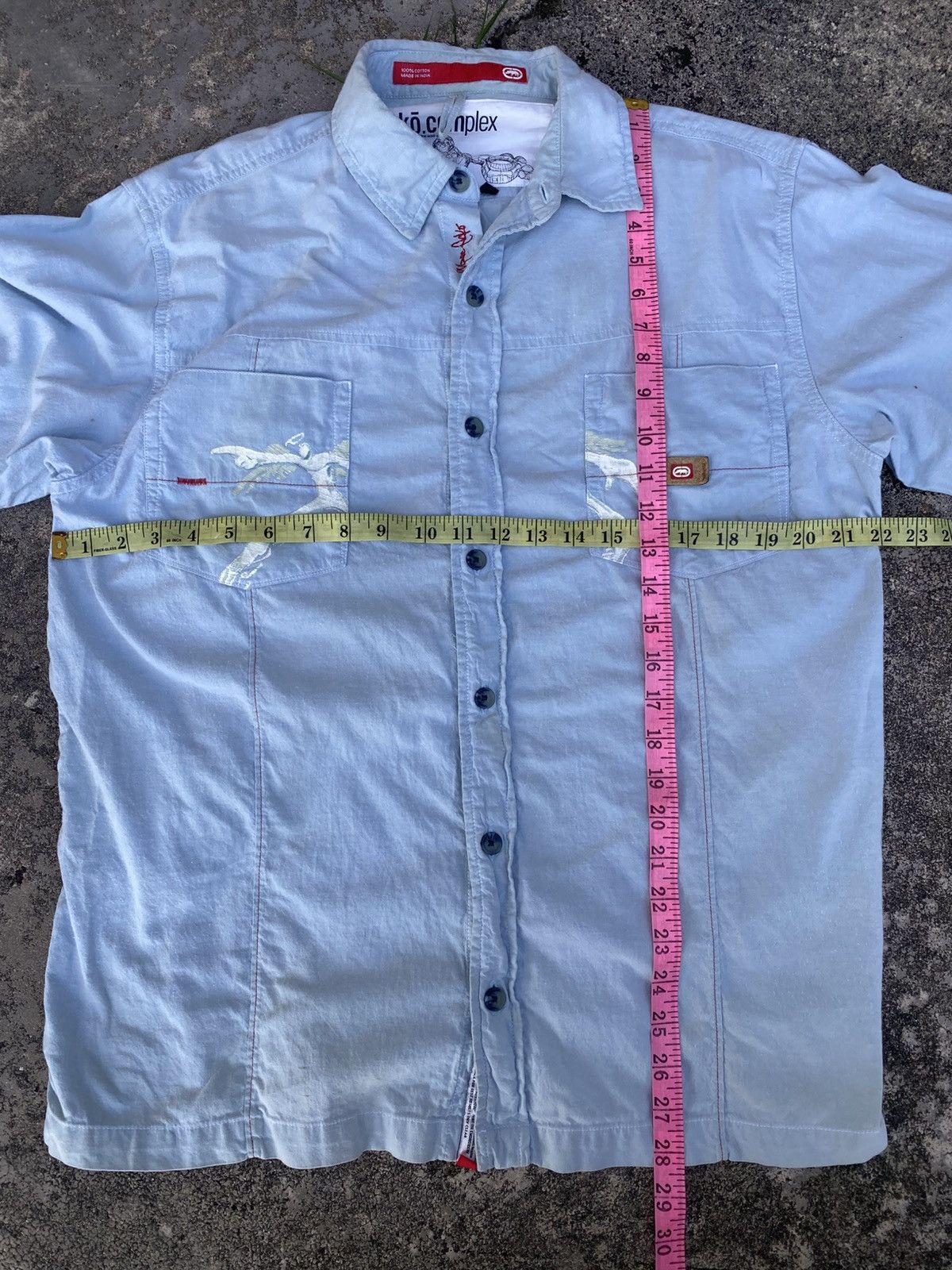 Other Ecko Unltd. Complex Embroidered Long Sleeve Button-Up Shirt Size US M / EU 48-50 / 2 - 12 Thumbnail