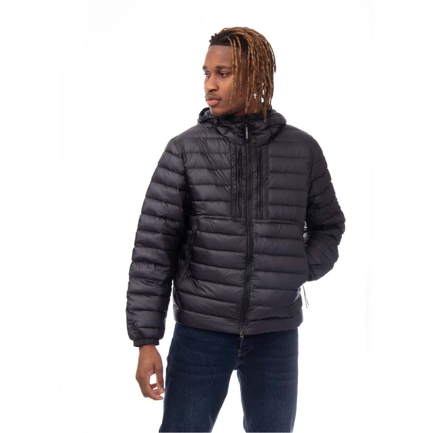 C.P. Company o1g2r1mq0426 Shell Goggle Down Jacket in Navy Size US XXL / EU 58 / 5 - 1 Thumbnail