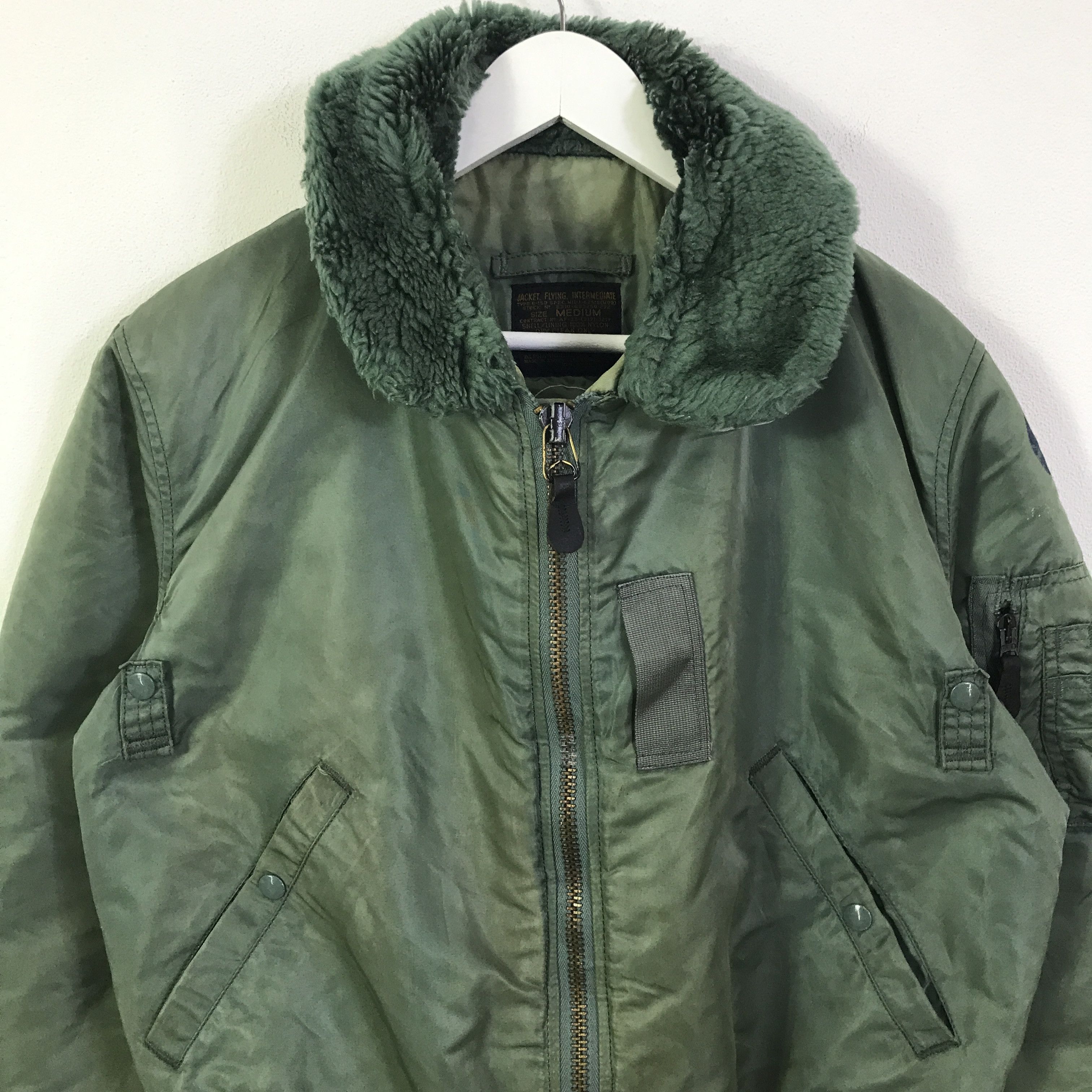 Alpha Industries vinatge alpha industries bombers faded jacket K116B20 Size US M / EU 48-50 / 2 - 2 Thumbnail
