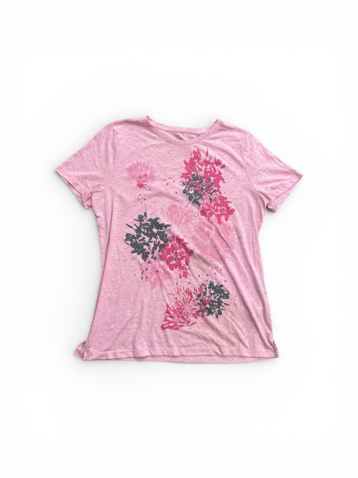 Japanese Brand Archive Y2K Sublimated Floral Grunge Archive Tee Punk Lgb Size US S / EU 44-46 / 1 - 1 Thumbnail
