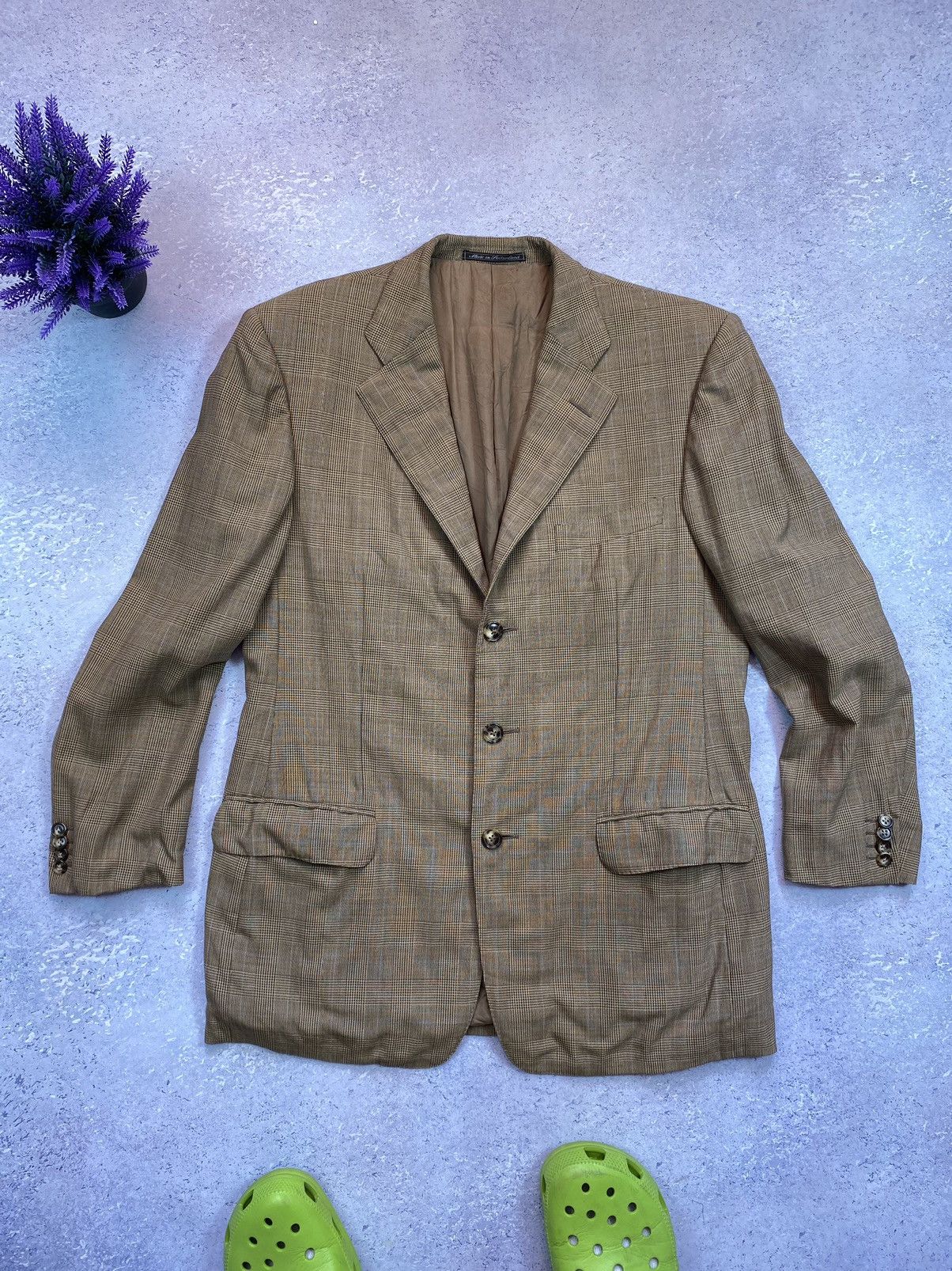 Ermenegildo Zegna Ermenegildo Zegna High Performance mohair Jacket Size US XL / EU 56 / 4 - 2 Thumbnail