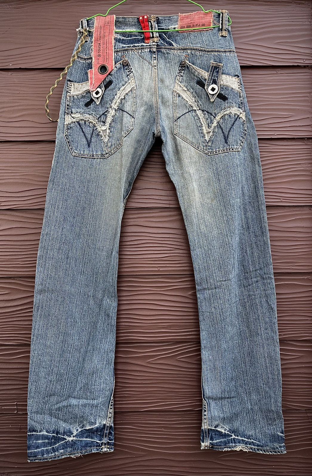 Japanese Brand Vintage Tought Jeans Smith Denim If six was Nine Denim style Size US 32 / EU 48 - 7 Thumbnail
