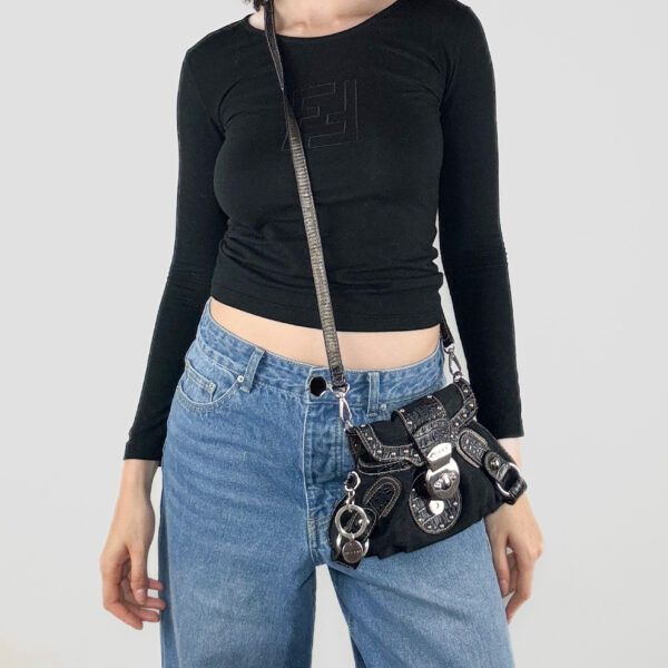 Guess black vintage mini Guess Size ONE SIZE - 2 Thumbnail