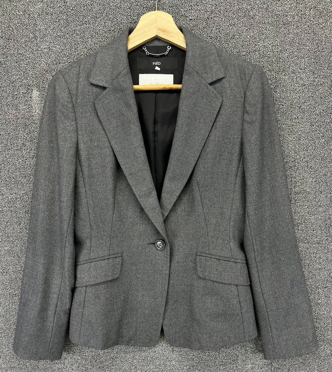 Yohji Yamamoto Vintage Yohji Yamamoto Ined Wool Coat Jacket Size S / US 4 / IT 40 - 1 Thumbnail