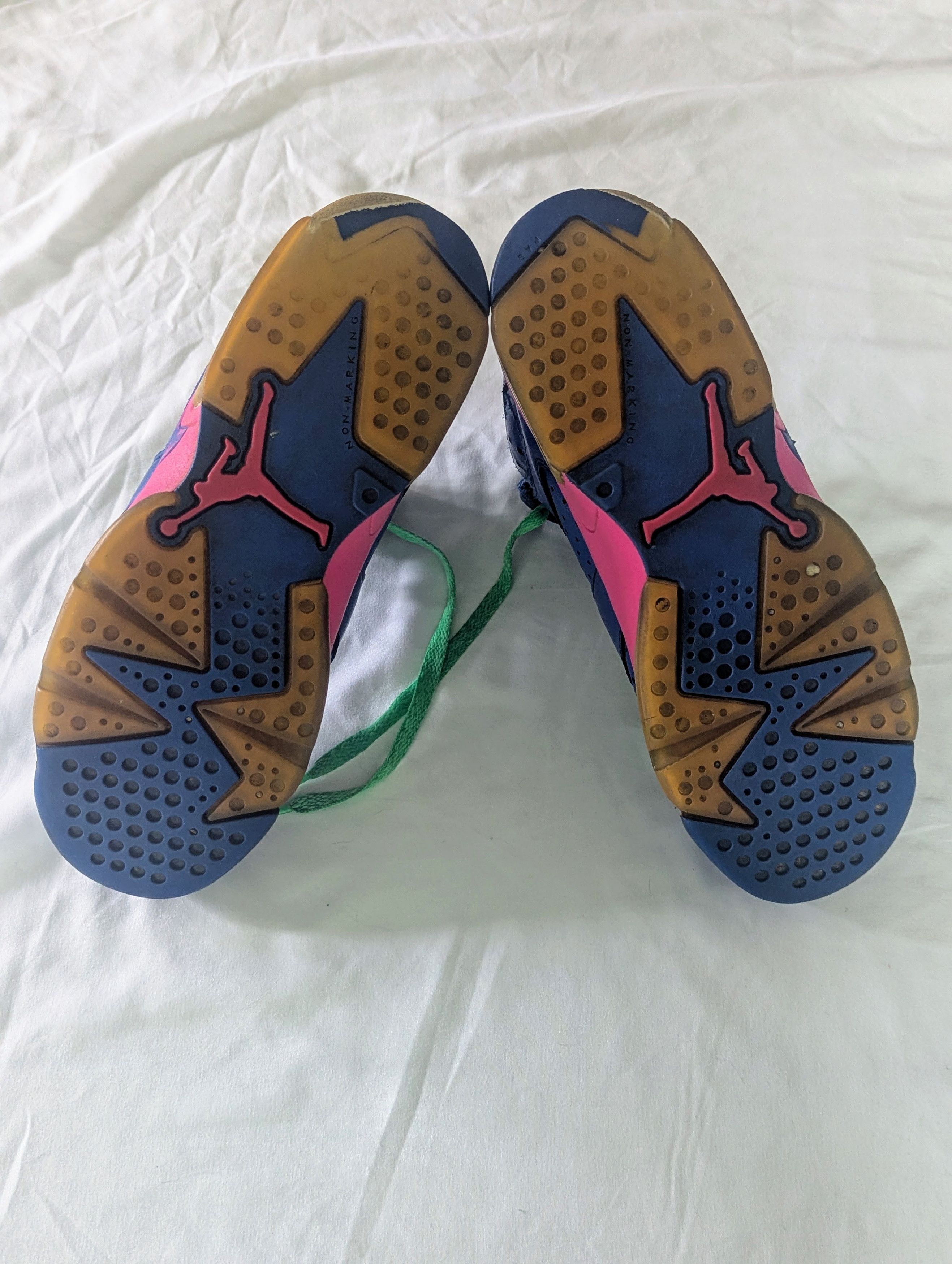 Jordan Brand Air Jordan 6 Retro “Game Royal” GS Women 7.5 – 2013-14 Size US 7.5 / IT 37.5 - 11 Thumbnail
