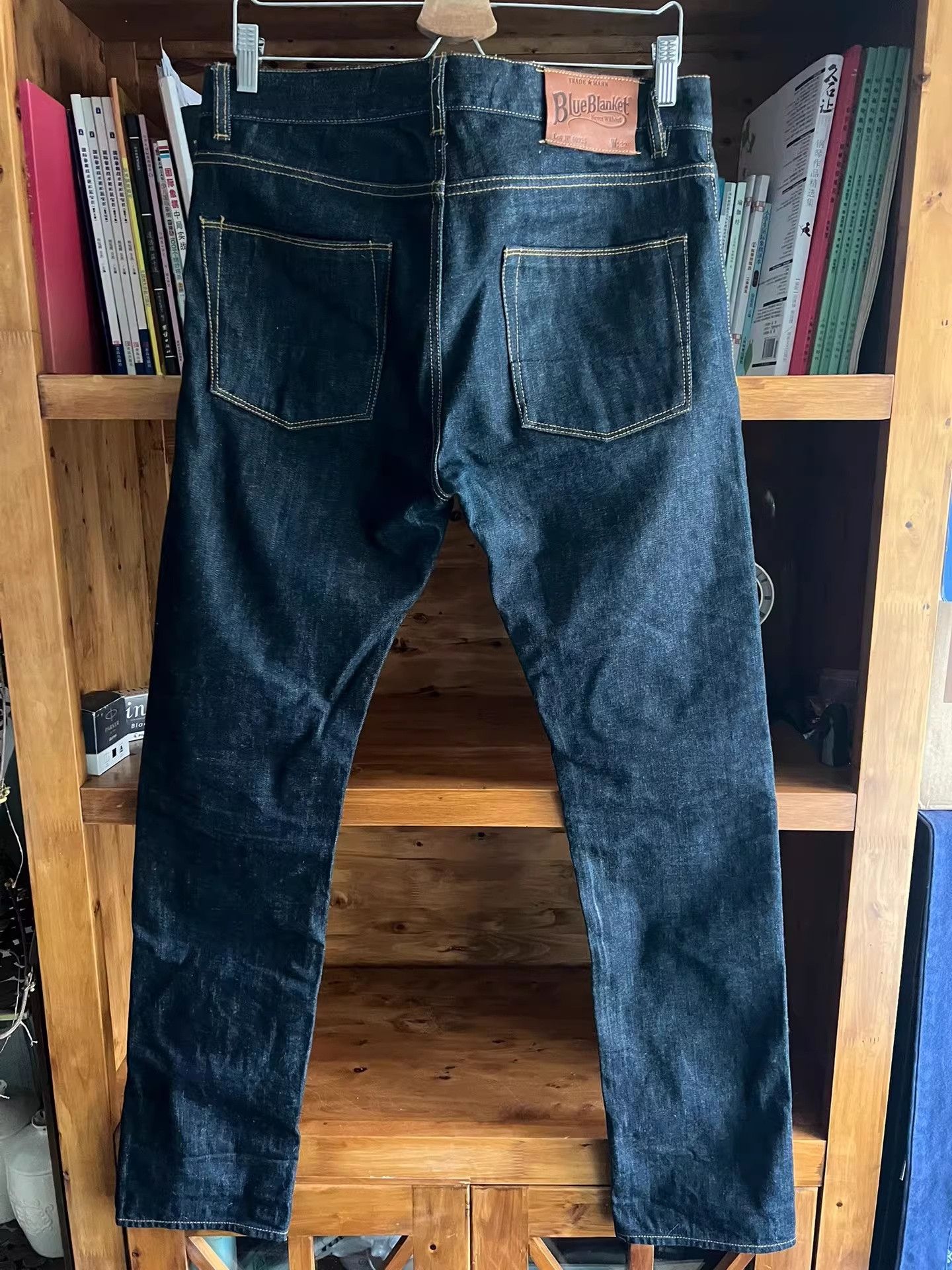 Blue Blanket Blue Blanket Handmade Raw Denim Jeans P01 Size US 32 / EU 48 - 6 Thumbnail
