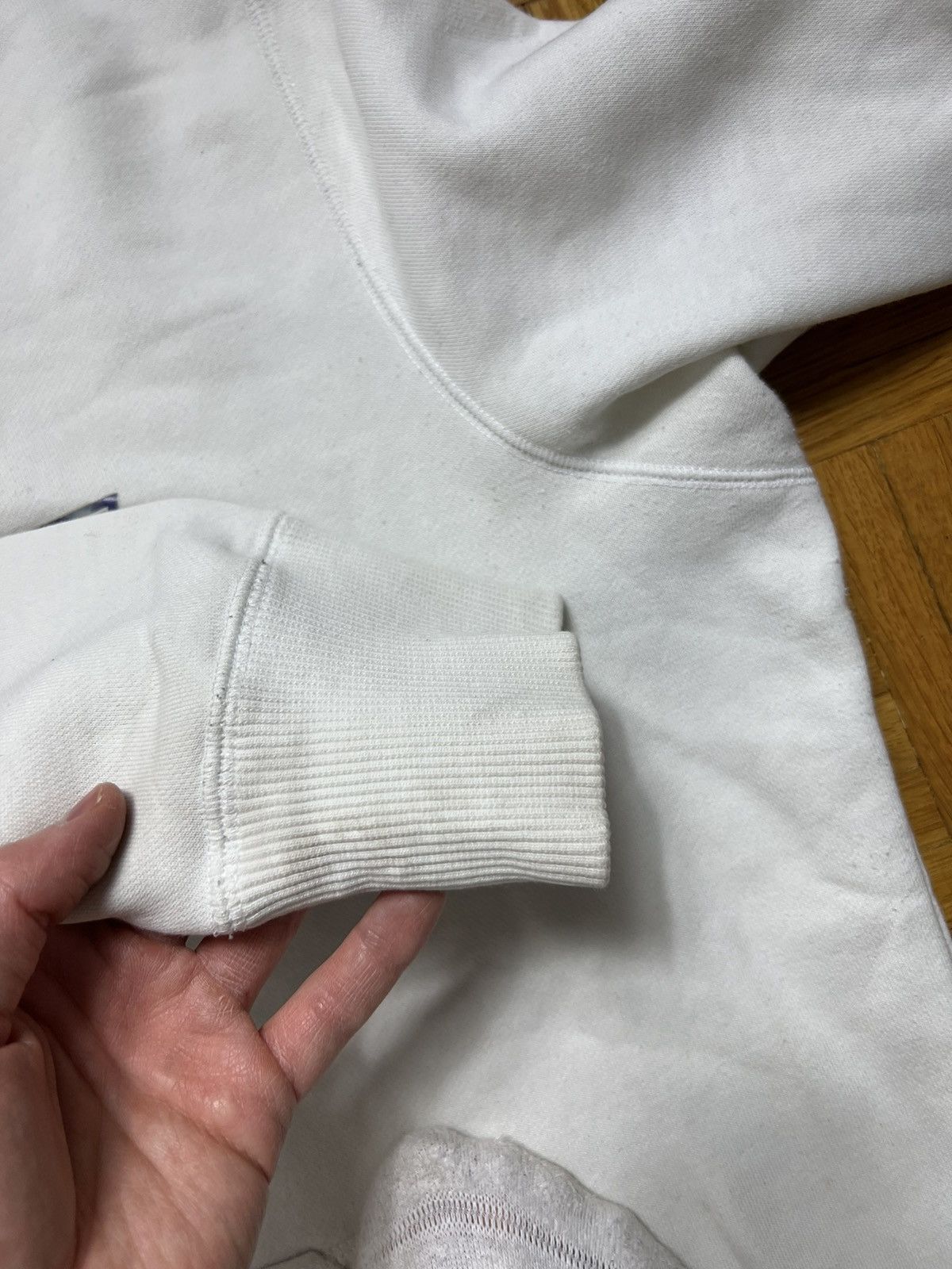 Nike Hoodie Nike Air big logo white Size US L / EU 52-54 / 3 - 7 Thumbnail