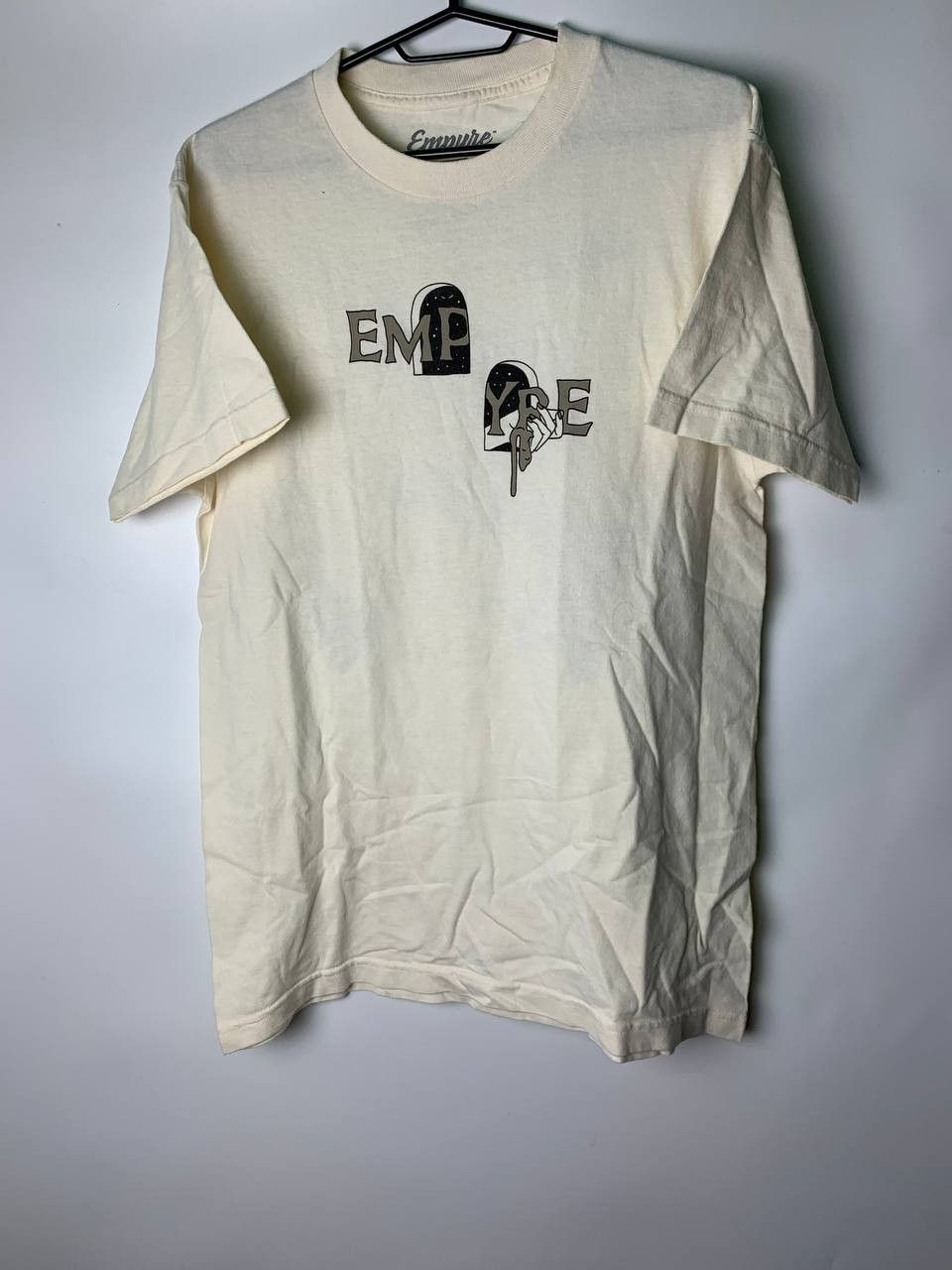Empyre Empyre Graphic Print T-Shirt Cotton White Sz S Size US S / EU 44-46 / 1 - 1 Thumbnail