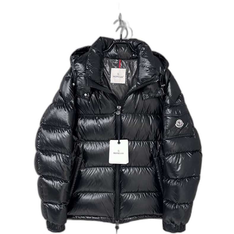 Moncler Moncler Maya Black Hooded Down Jacket Size M / US 6-8 / IT 42-44 - 1 Thumbnail