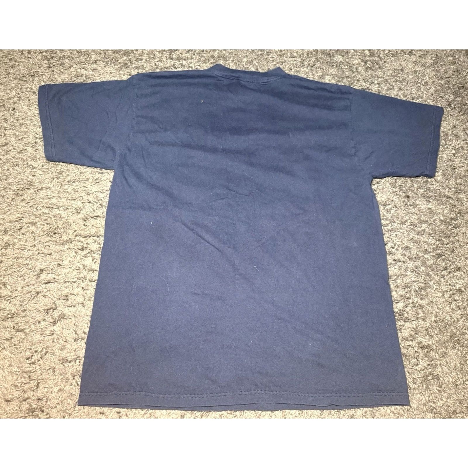 Gloverall Vtg 90's Grizzly Polar bear Tee Shirt Graphic All Over Print nature outdoors XL Blue Mens Graphic Tee Size US XL / EU 56 / 4 - 4 Thumbnail