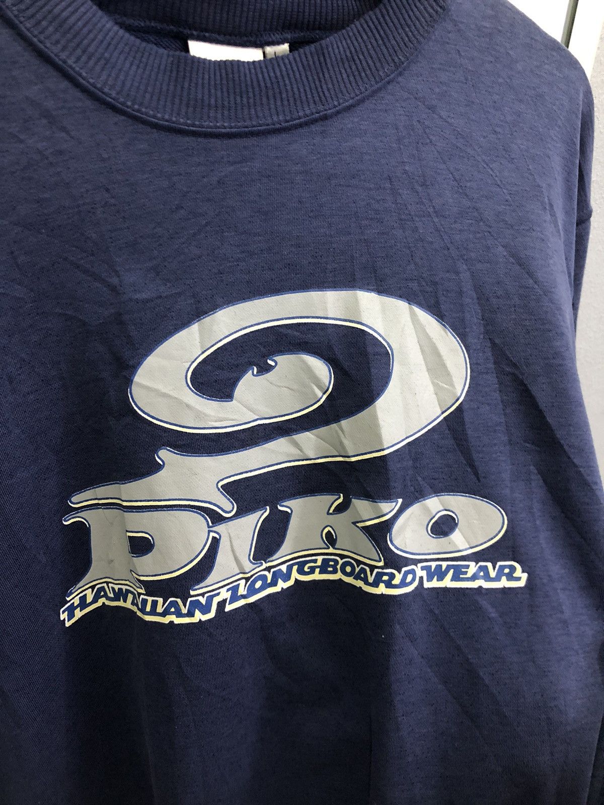 Vintage Y2K Piko Hawaiian Longboard Wear – Rare Surf Crewneck Size US L / EU 52-54 / 3 - 4 Thumbnail