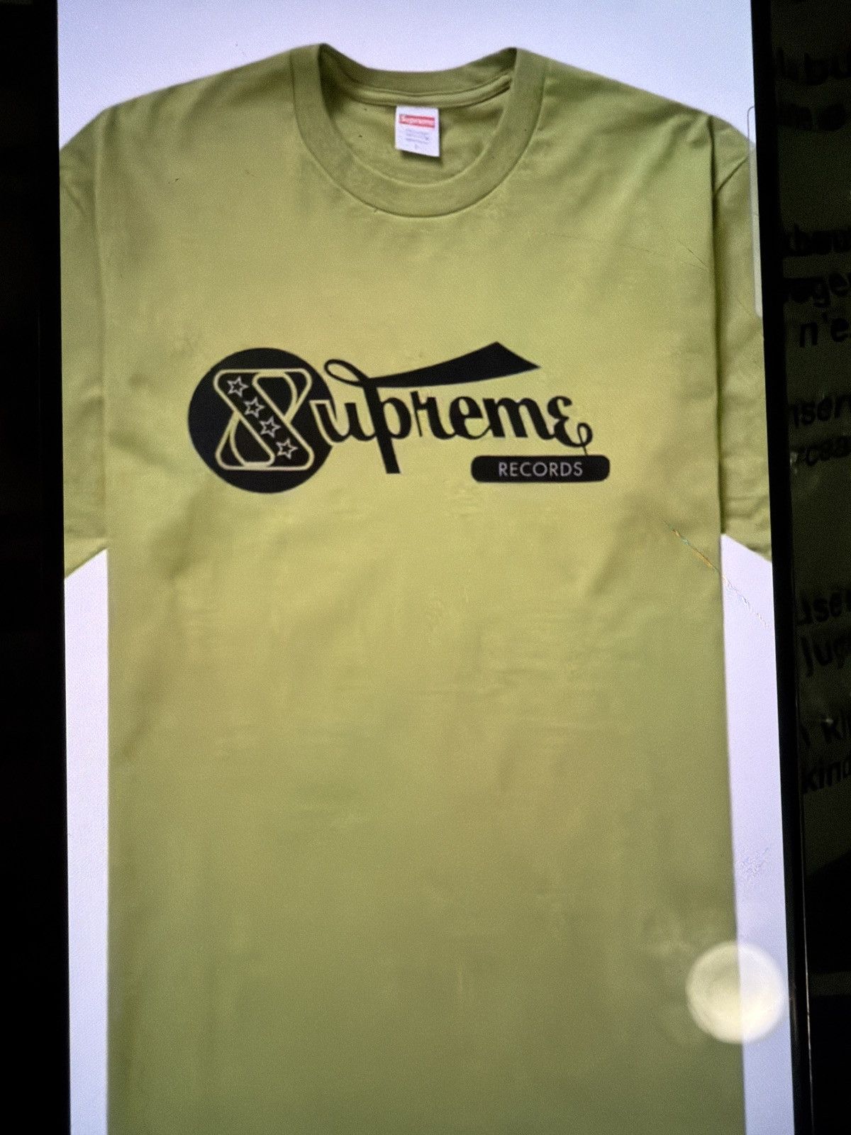 Supreme Records Tee SS24