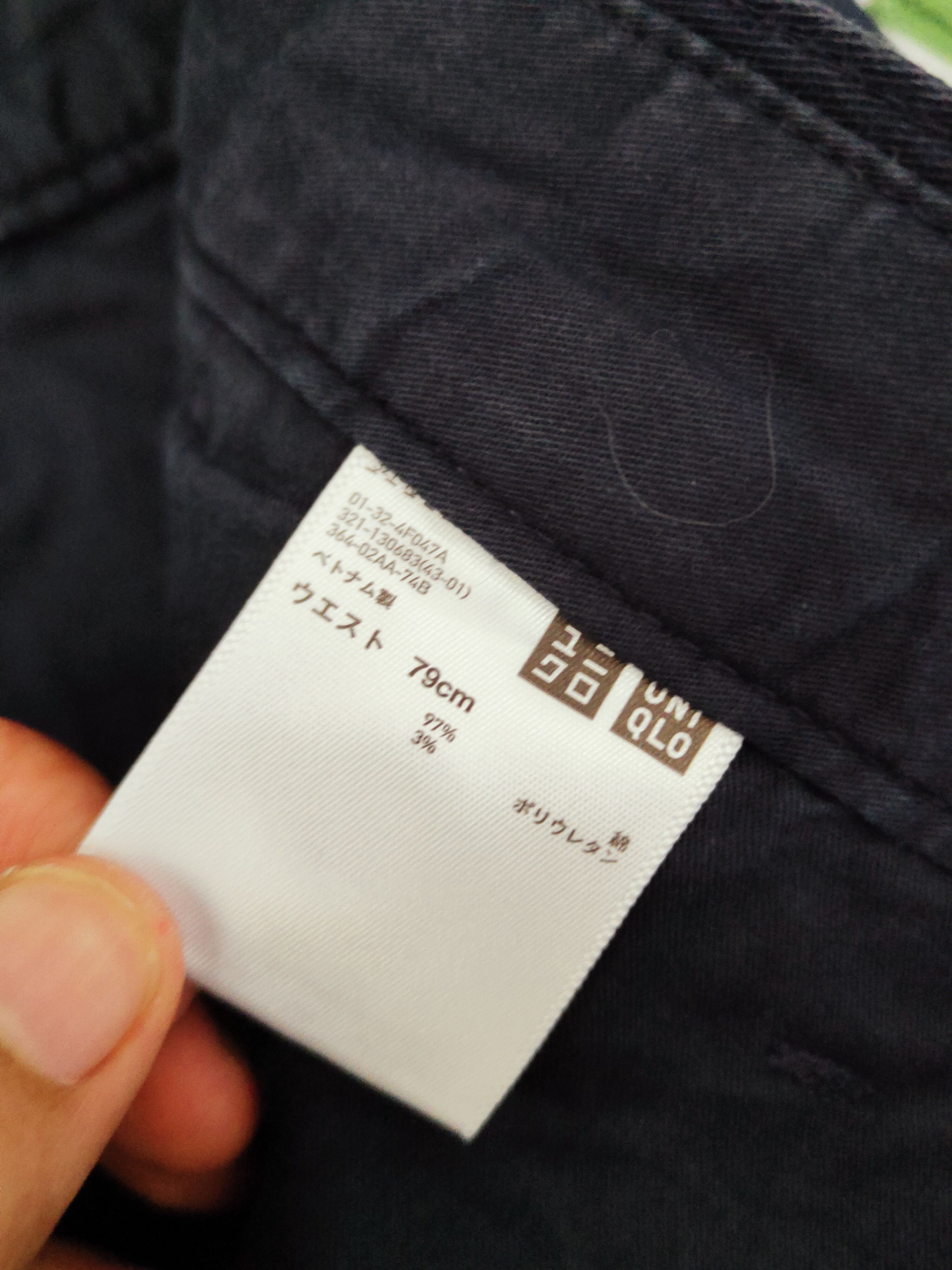 Japanese Brand Uniqlo Navy Multipocket Tactical Cargo Pants #W713 Size US 31 - 13 Thumbnail