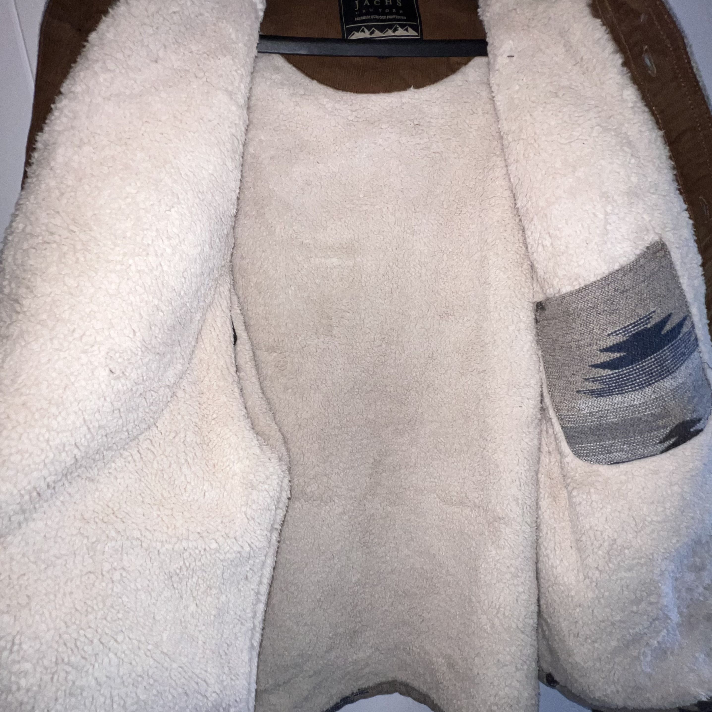 JACHS NY Jachs New York Blue & Tan Wool Blend Sherpa Lined Jacket XXL Size US XXL / EU 58 / 5 - 9 Thumbnail