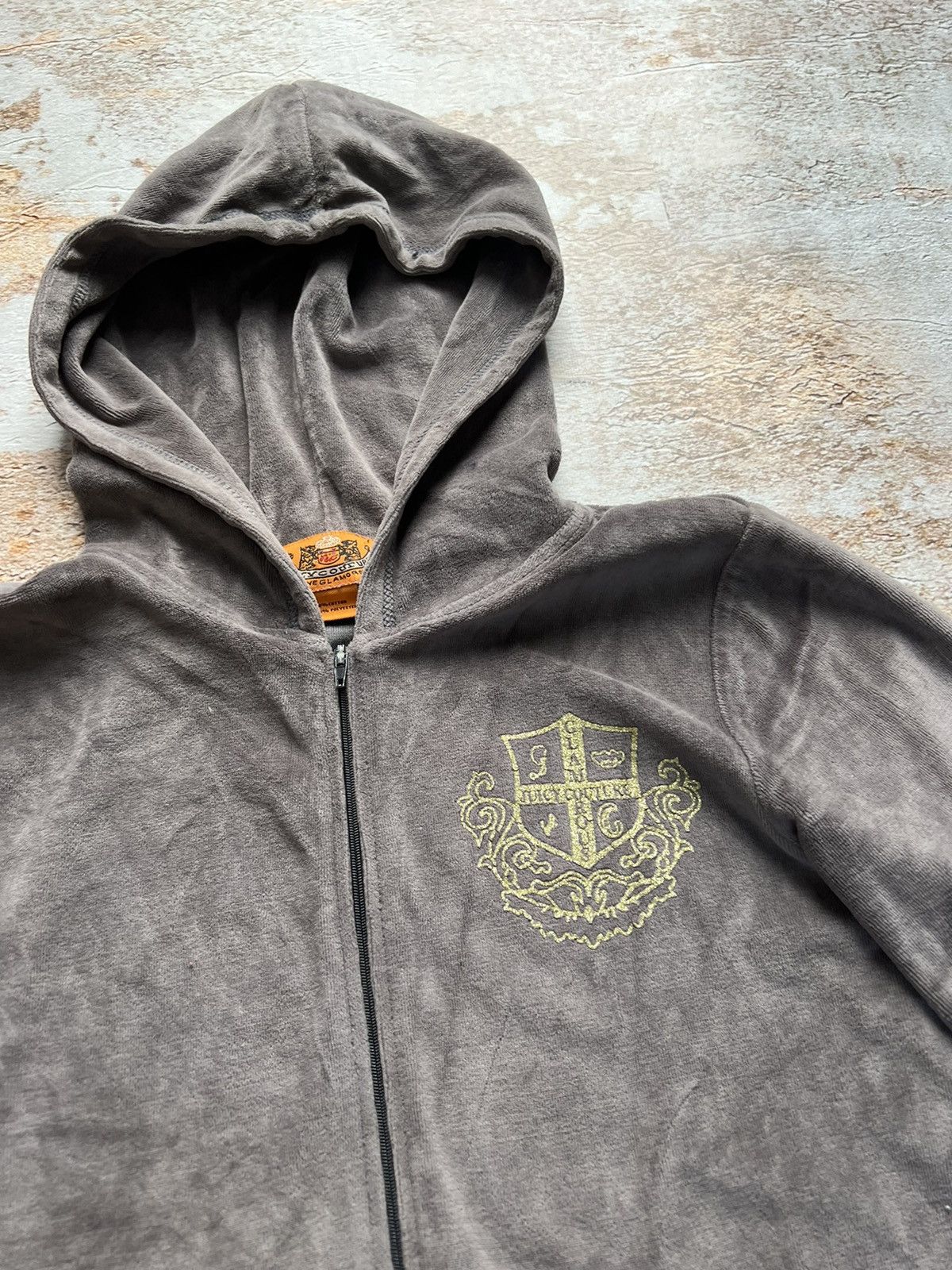 Juicy Couture Juicy Couture vintage velour zip hoodie Size S / US 4 / IT 40 - 4 Thumbnail