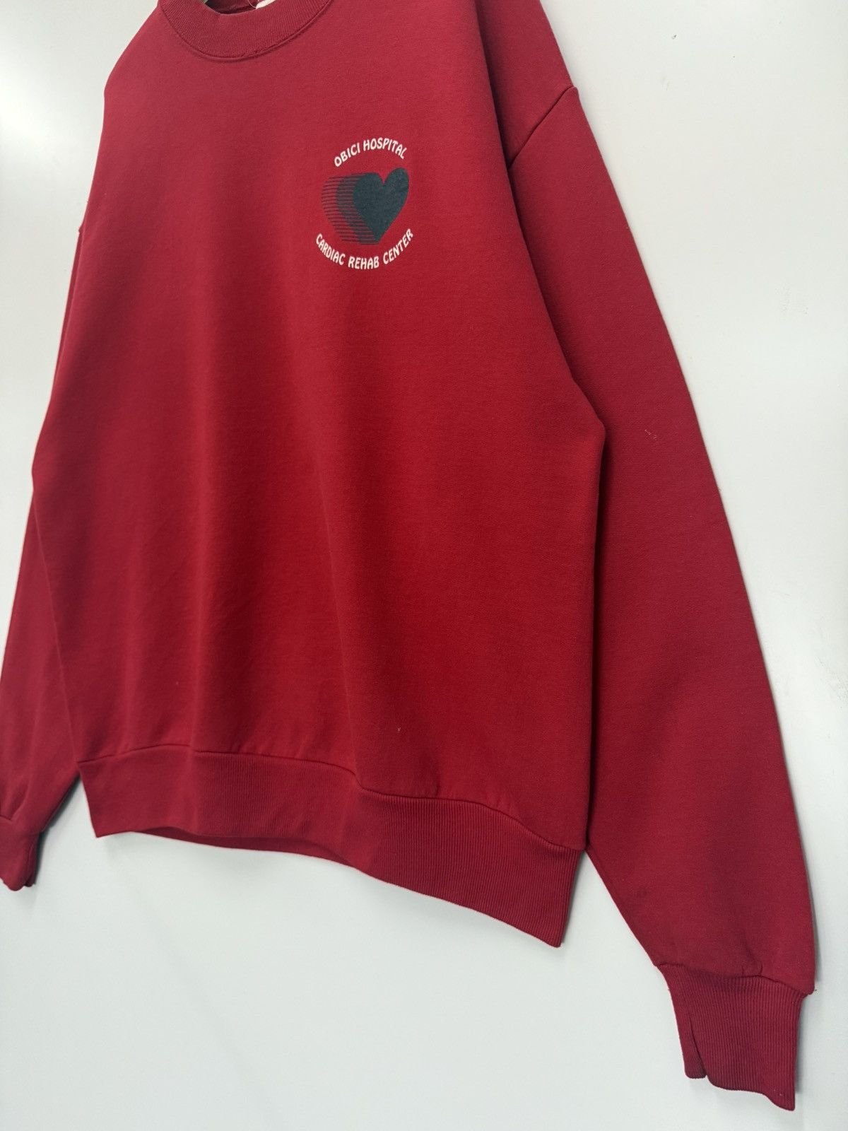 Jerzees 🔥 Vintage 90's Jerzees Obici Hospital Cardiac Rehab WHO - L Size US L / EU 52-54 / 3 - 2 Thumbnail
