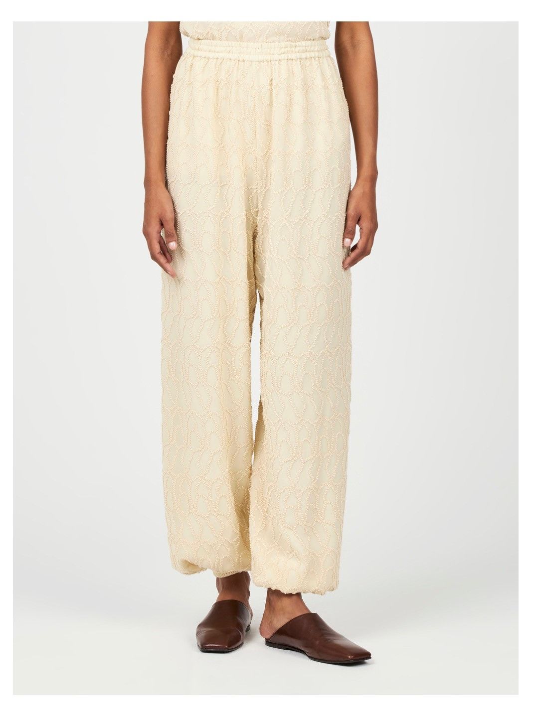 Loro Piana o1srvl11e0526 FAP3850 Edo Pant in Light Yellow Size 26" / US 2 / IT 38 - 5 Thumbnail